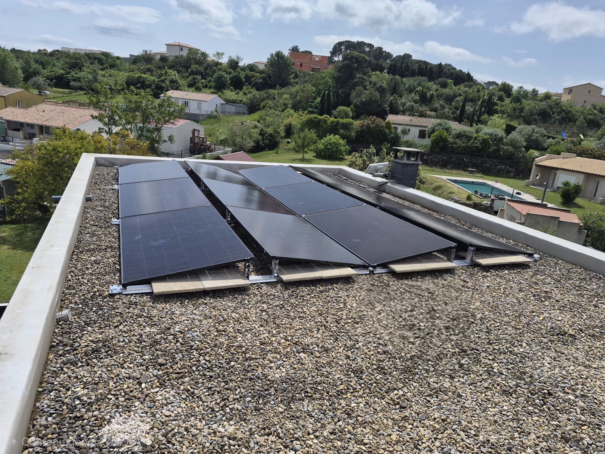 Installation photovoltaïque de 6.0 kWc à Carcassonne