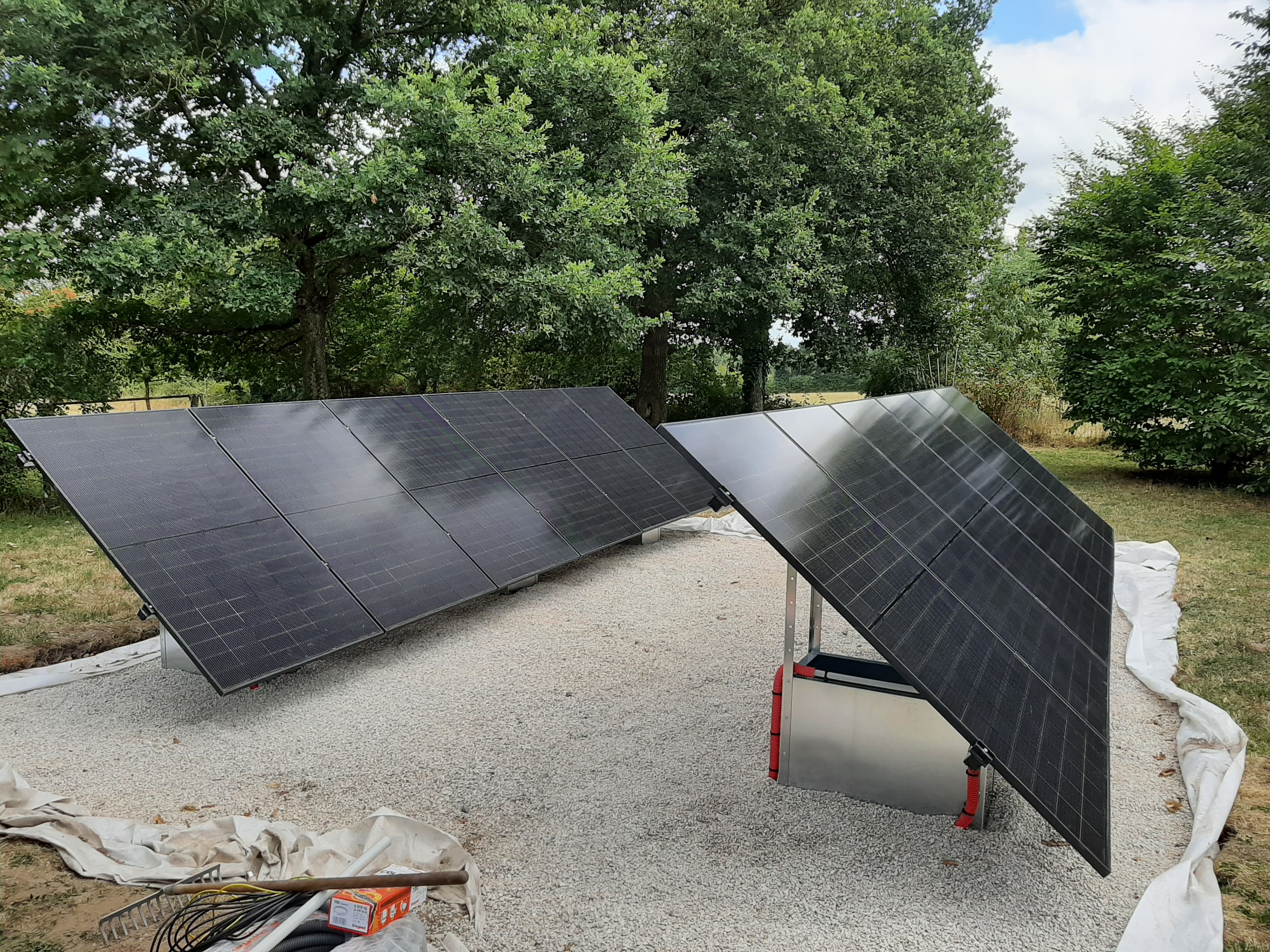 Installation photovoltaïque de 6.0 kWc à Saint-Augustin-des-Bois