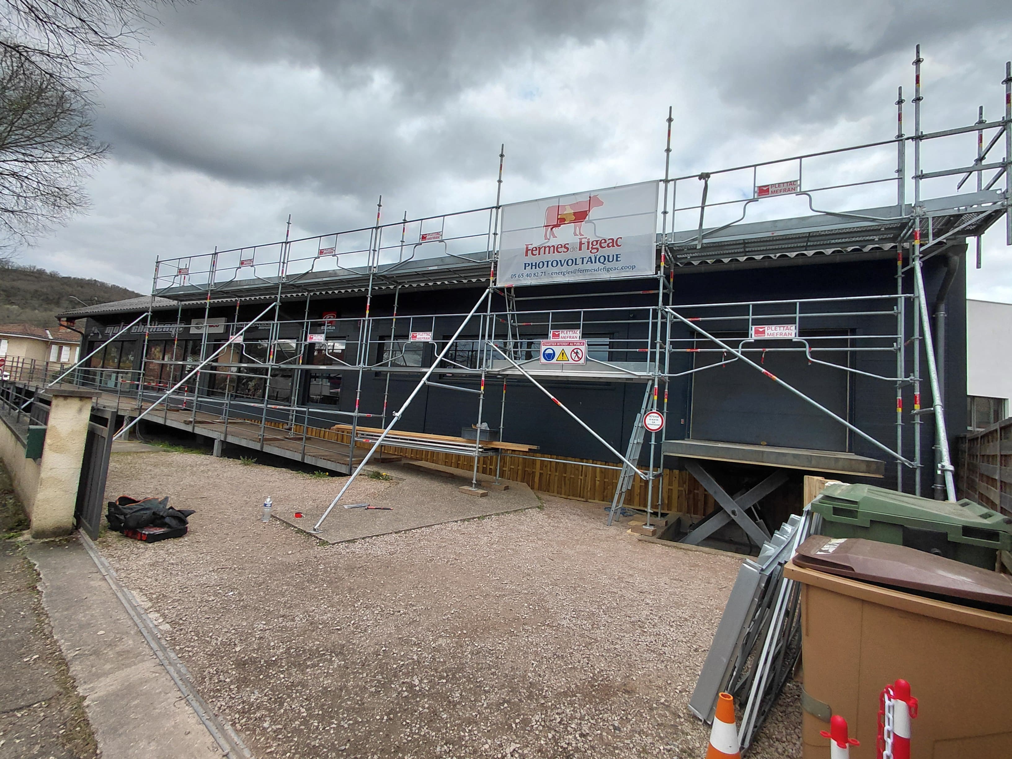 Installation photovoltaïque de 10.0 kWc à Figeac
