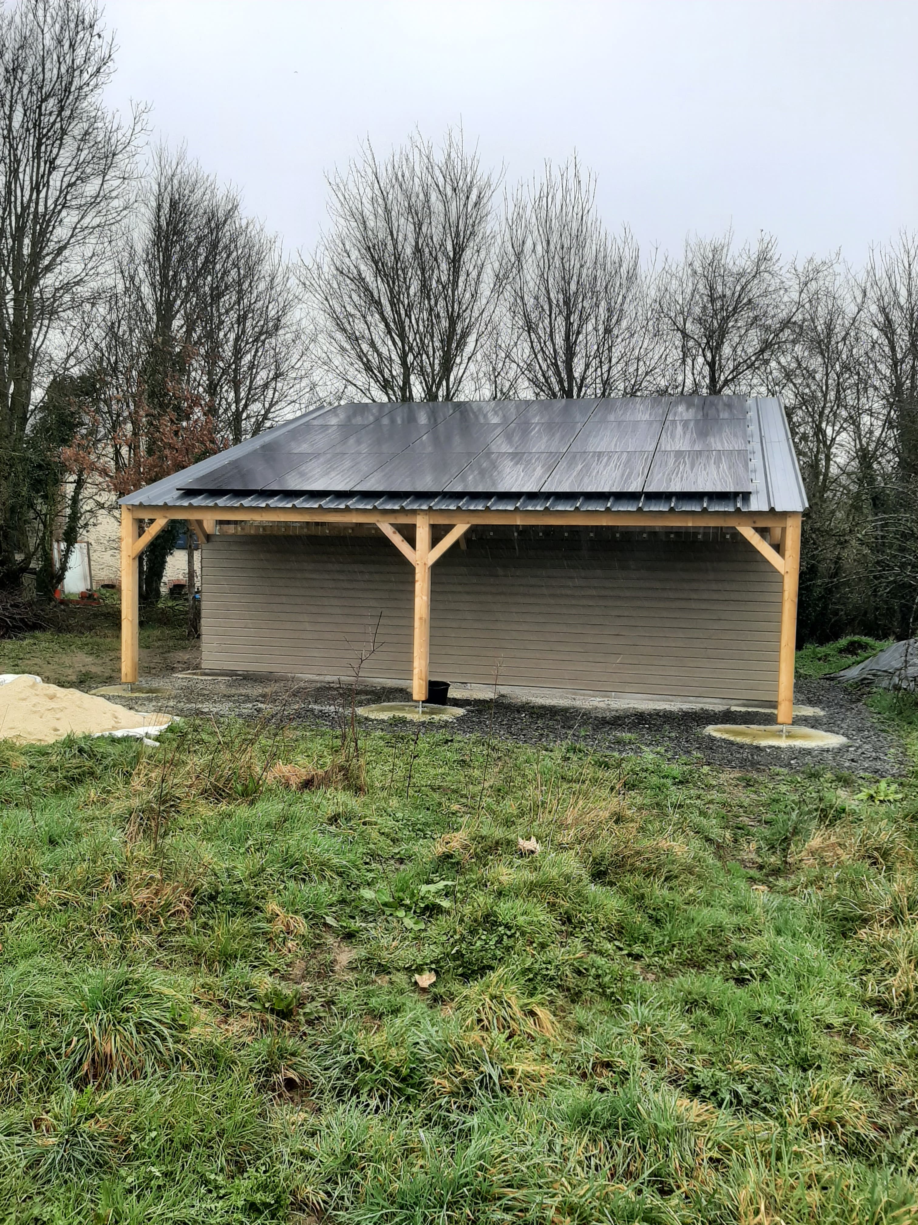 Installation photovoltaïque de 9.0 kWc à Noyal-sur-Brutz