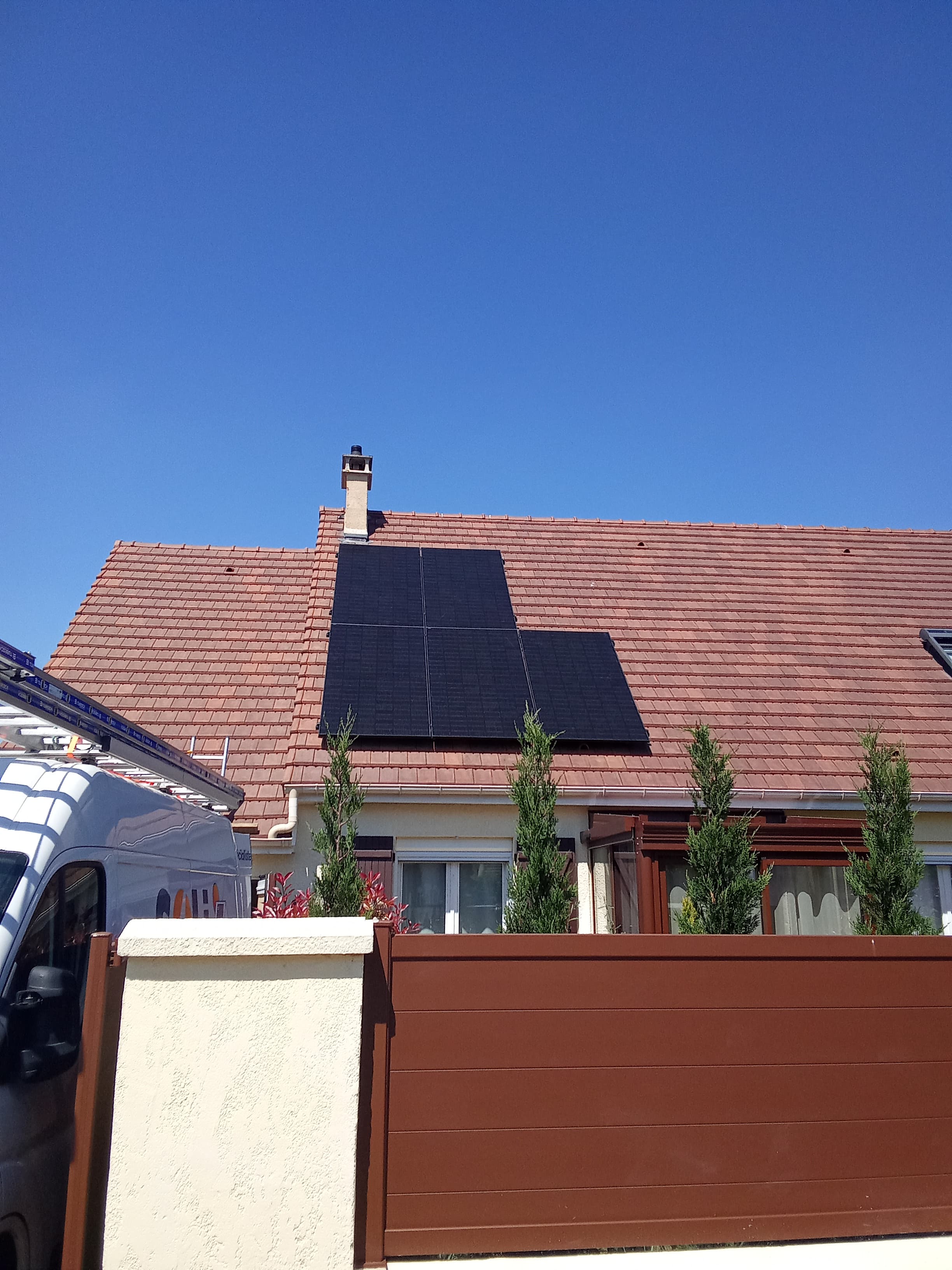 Installation photovoltaïque de 3.0 kWc à Égly