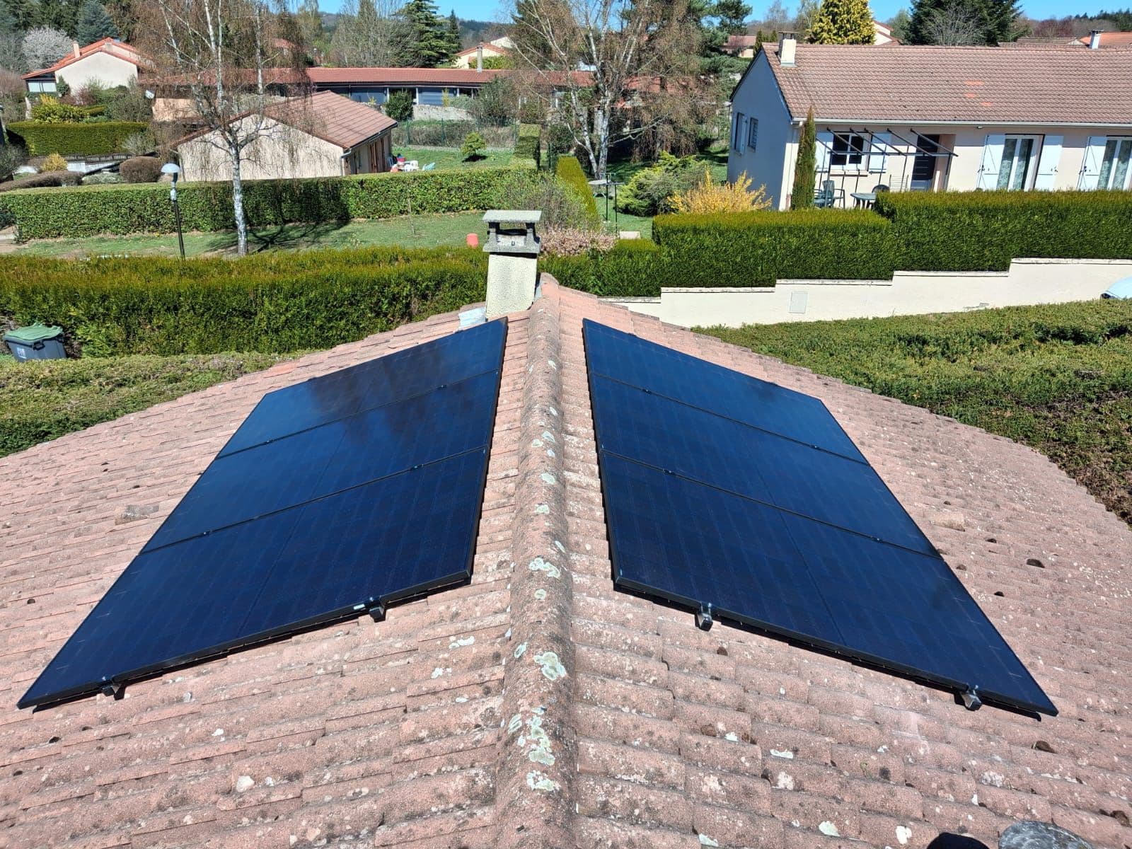 Installation photovoltaïque de 3.0 kWc à Pontgibaud (63)