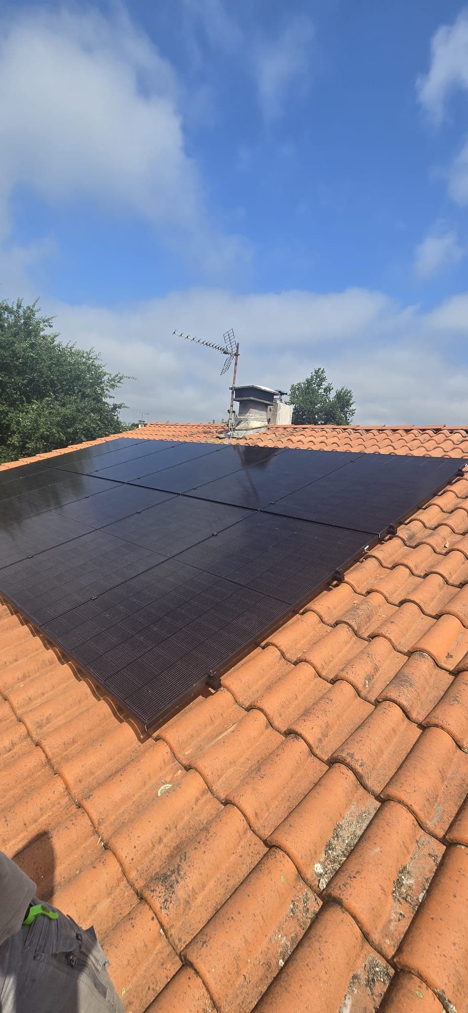 Installation avec micro onduleur ATMOCE