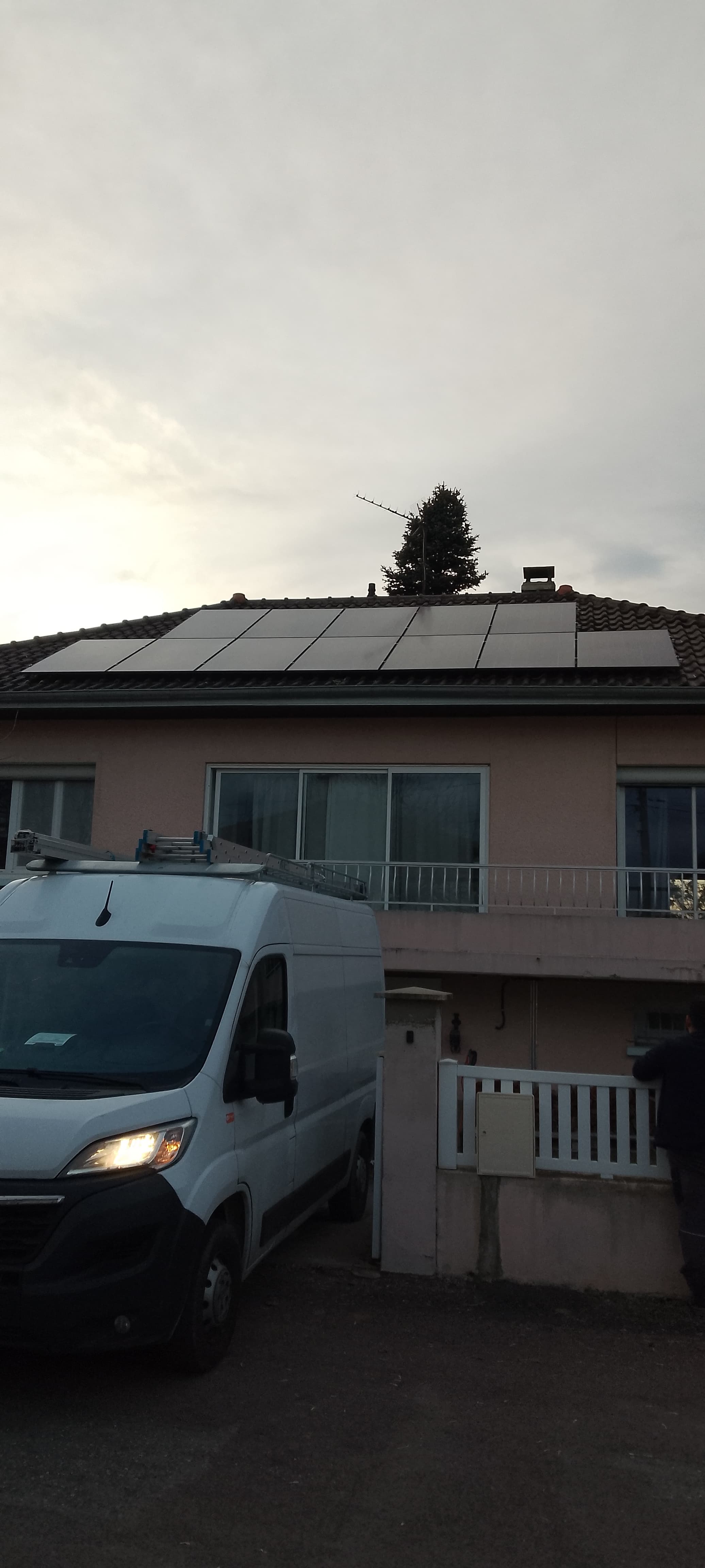 Installation photovoltaïque de 8.0 kWc à Veauche