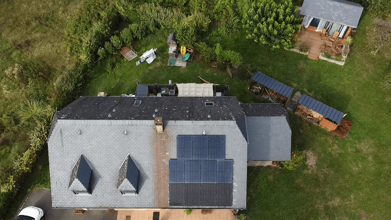 Installation sur ardoise à Préchac