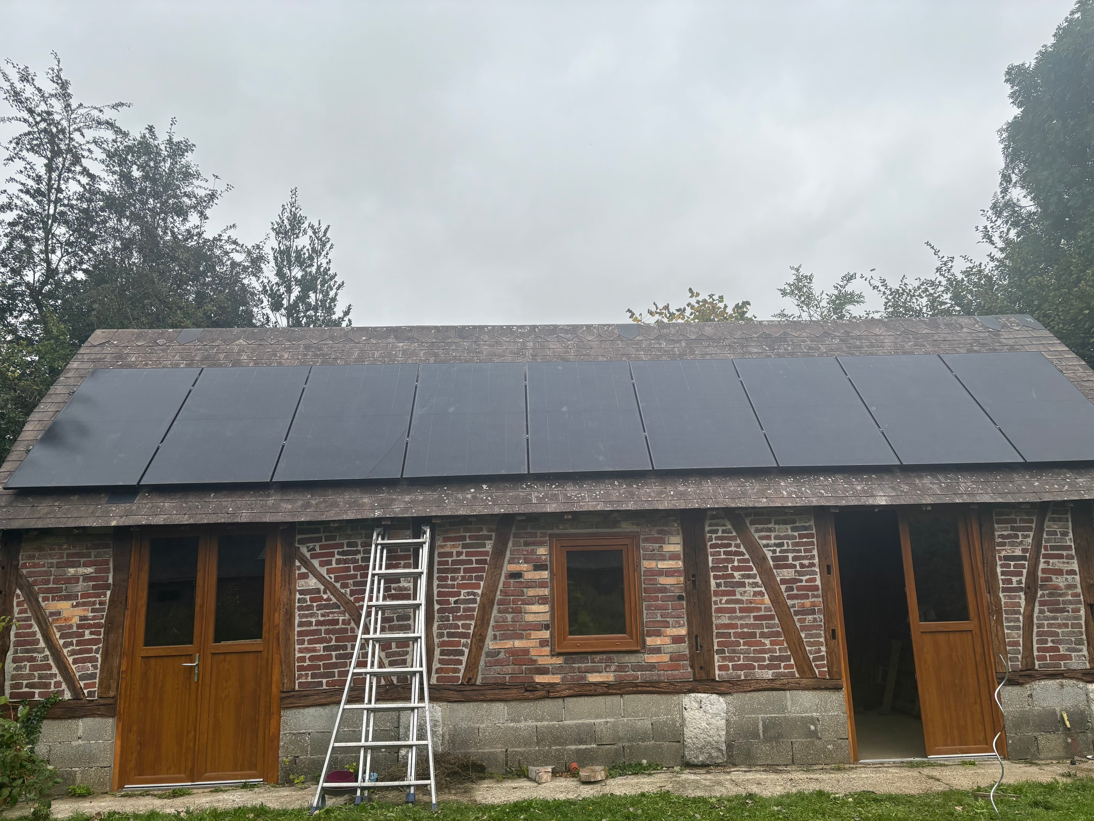 Installation photovoltaïque de 4.5 kWc à Martainville-Épreville