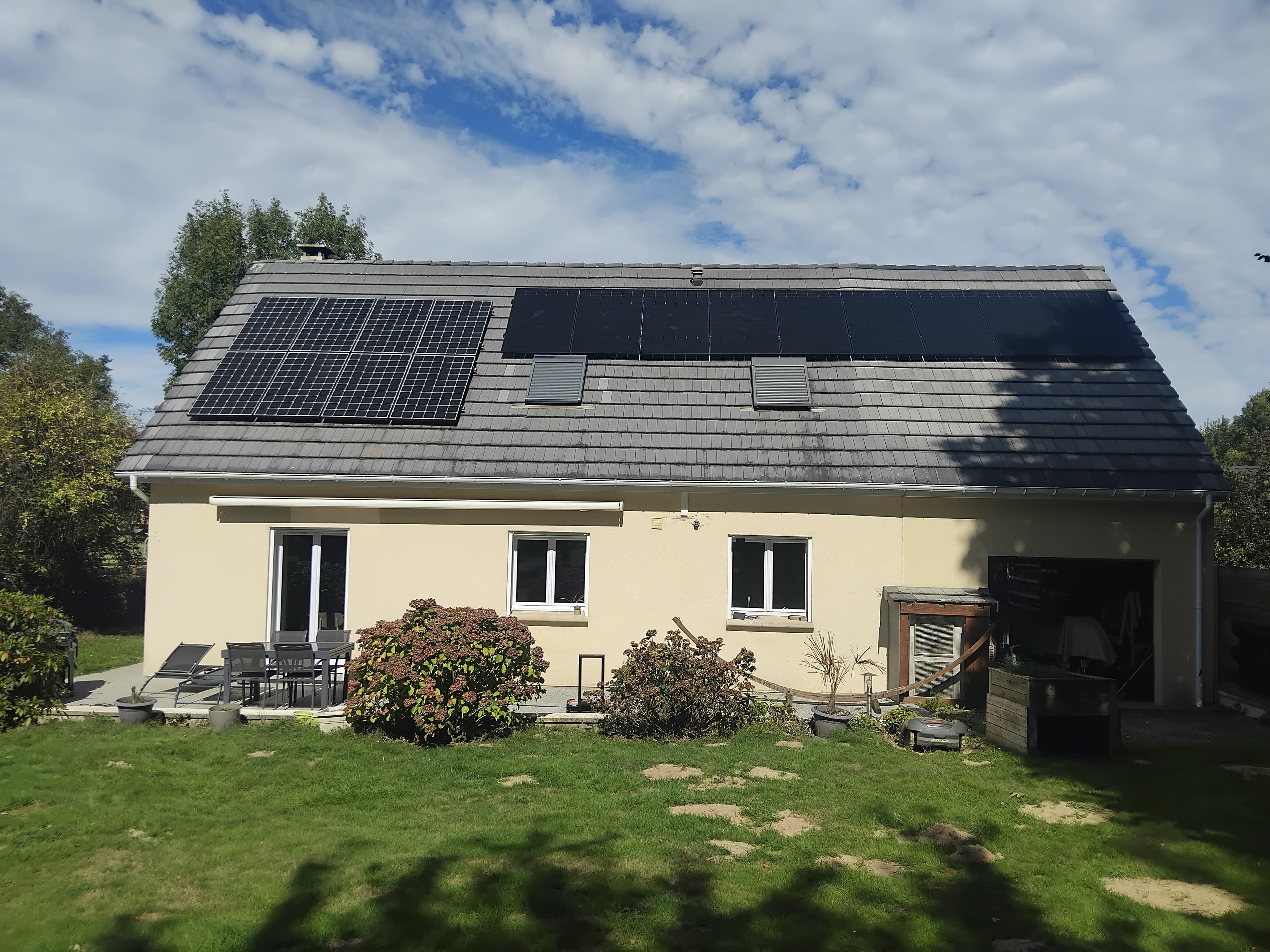 Installation photovoltaïque de 4.5 kWc à Saint-Pierre-du-Bosguérard