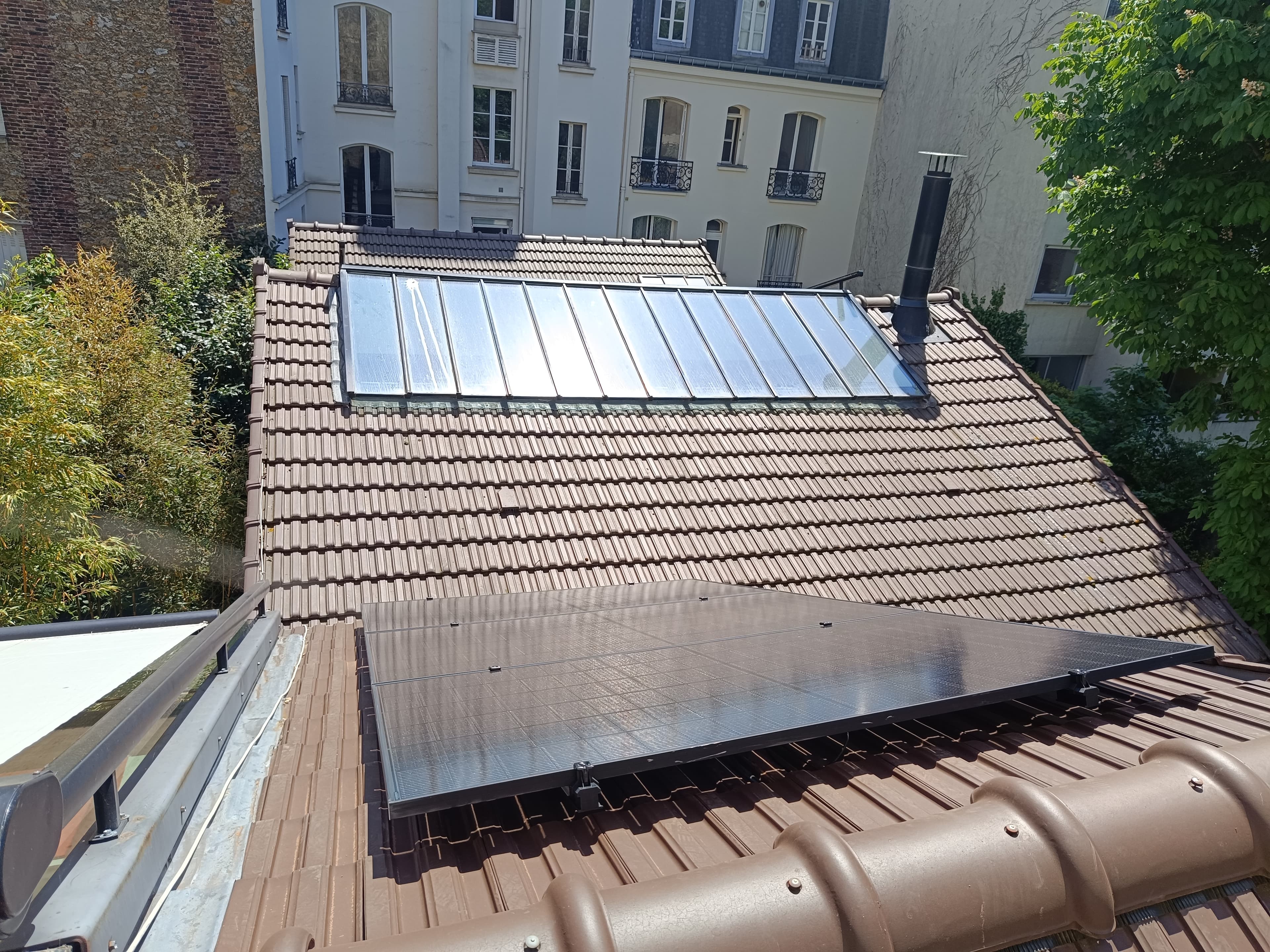 Installation photovoltaïque de 3.0 kWc à Paris