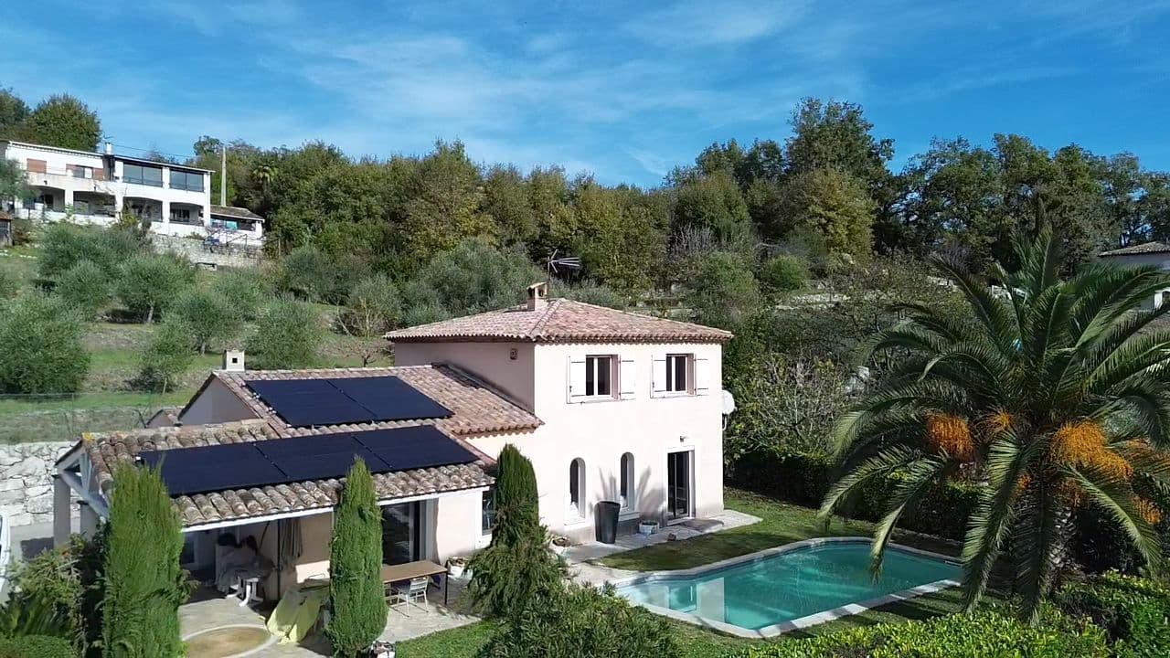 Installation photovoltaïque de 6.0 kWc à Saint-Jeannet
