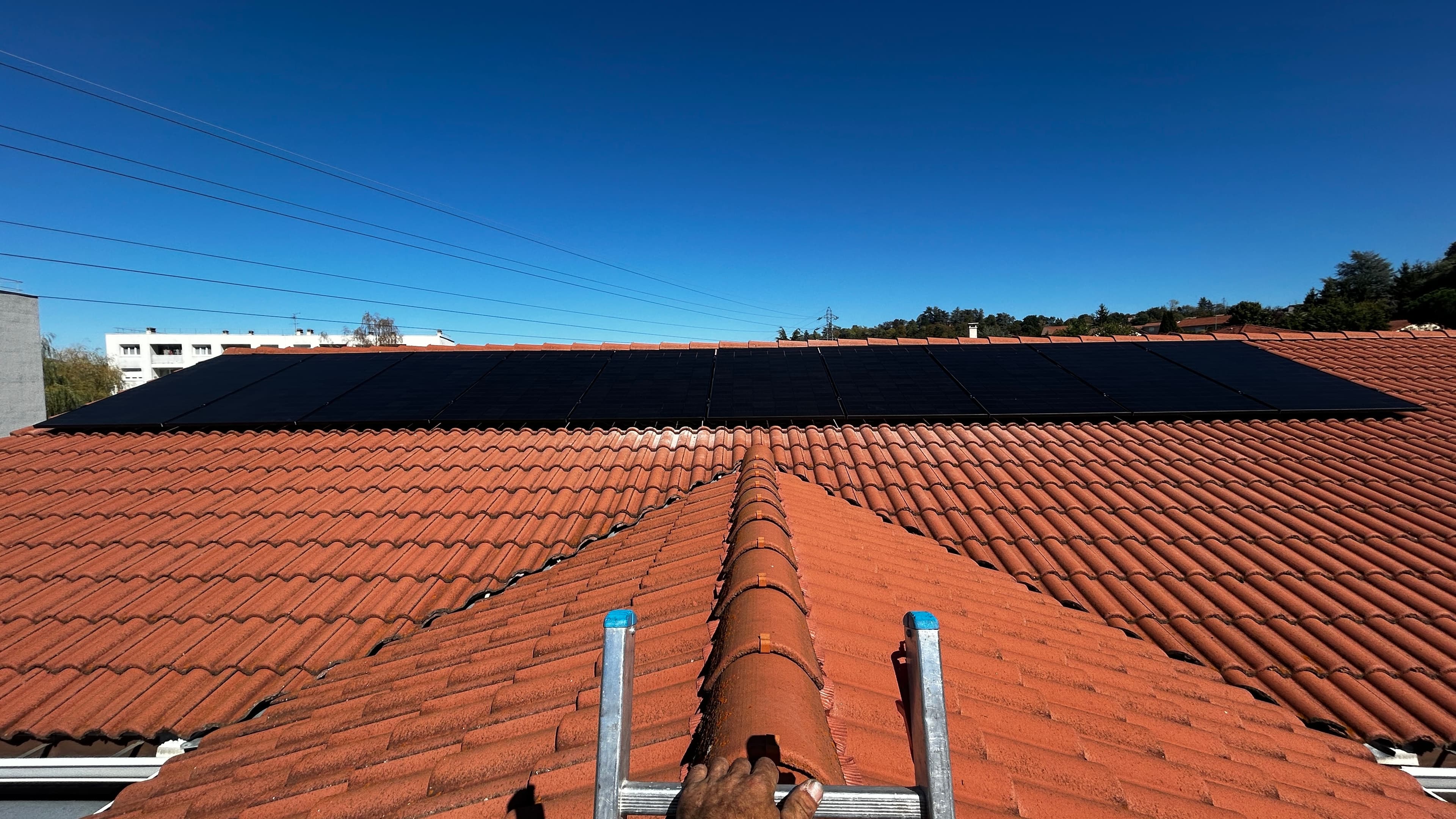 Installation photovoltaïque de 5.0 kWc à Le Chambon-Feugerolles