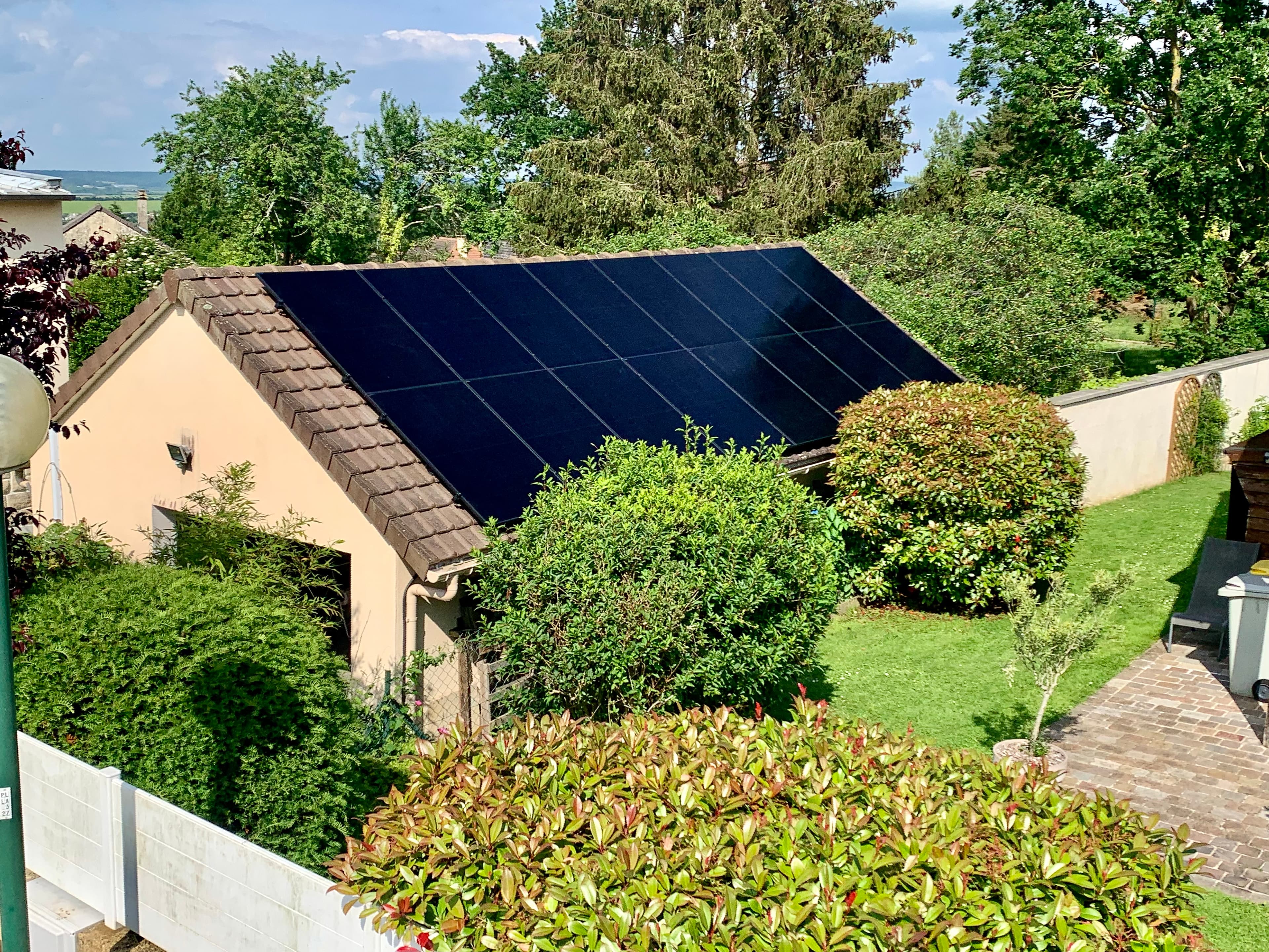 Installation photovoltaïque de 6.8 kWc à Plaisir