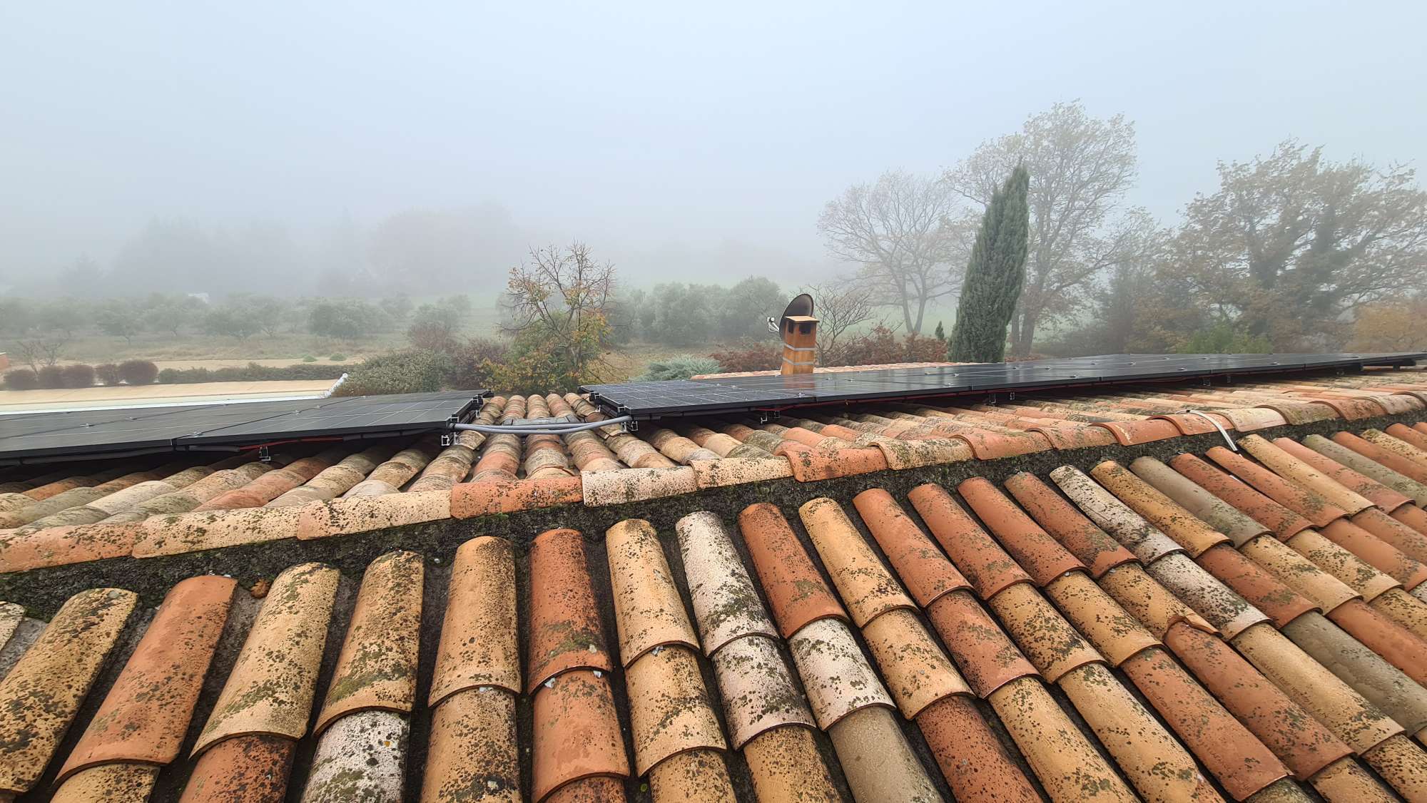Installation photovoltaïque de 9.46 kWc à La Bastide-des-Jourdans