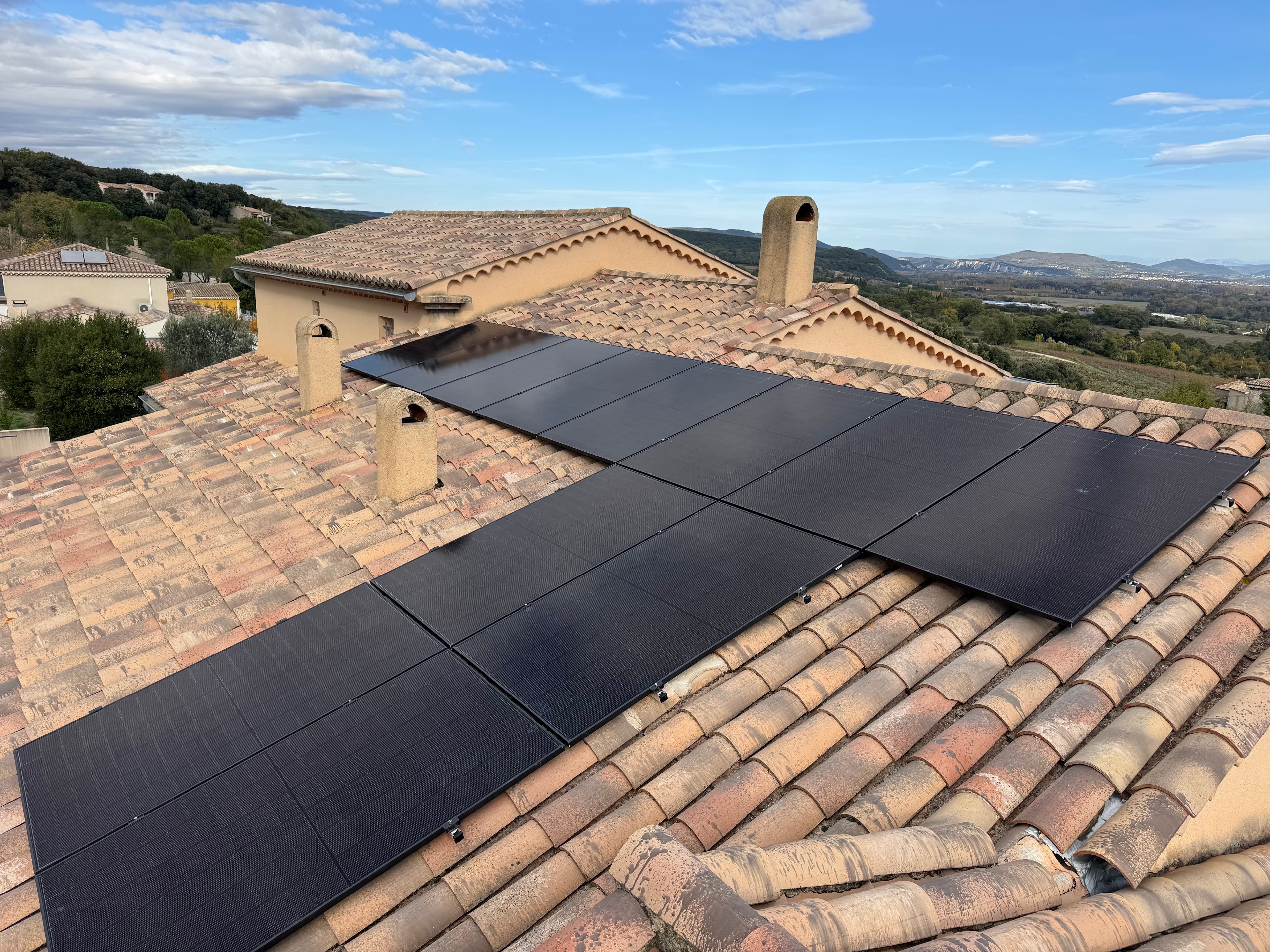 Installation photovoltaïque de 6.0 kWc à Bourg-Saint-Andéol