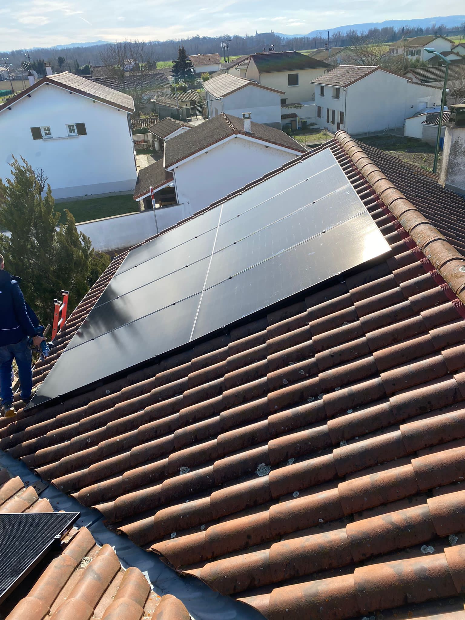 Installation photovoltaïque de 6.0 kWc à Veauchette (42)