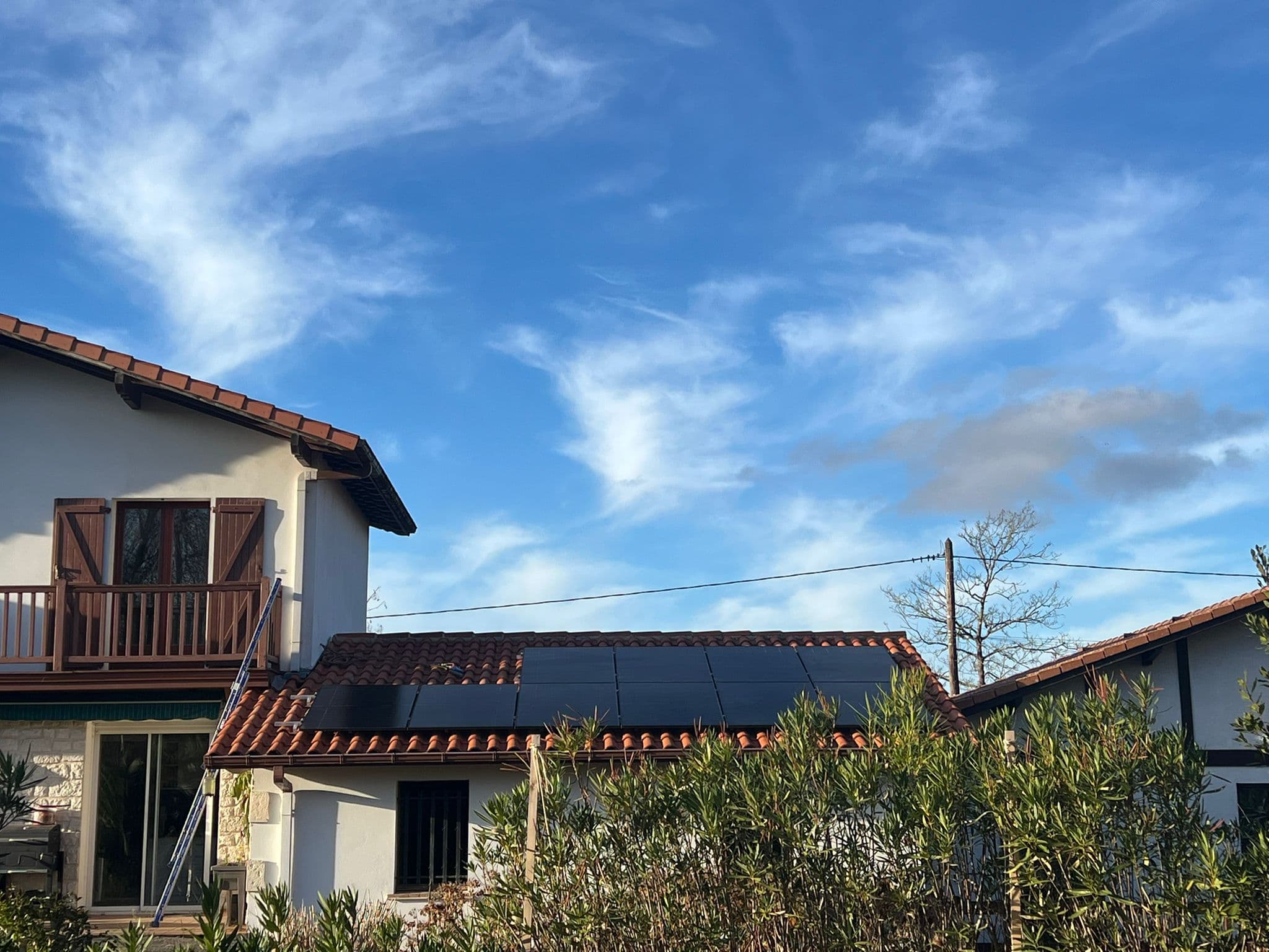 Installation photovoltaïque à Urt