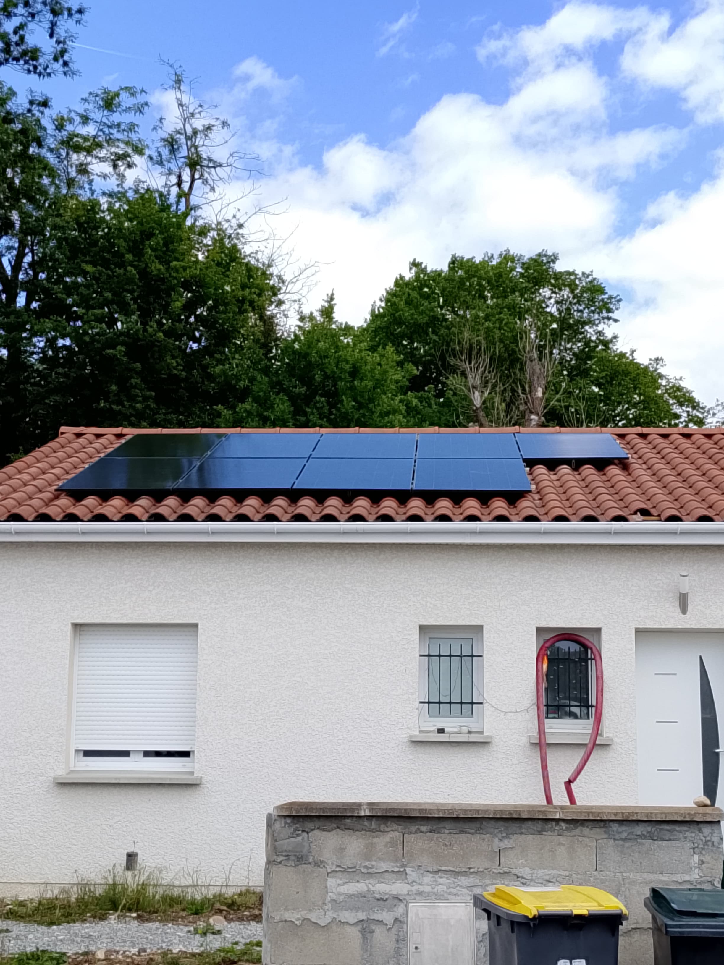 Installation photovoltaïque de 4.5 kWc à Andrézieux-Bouthéon