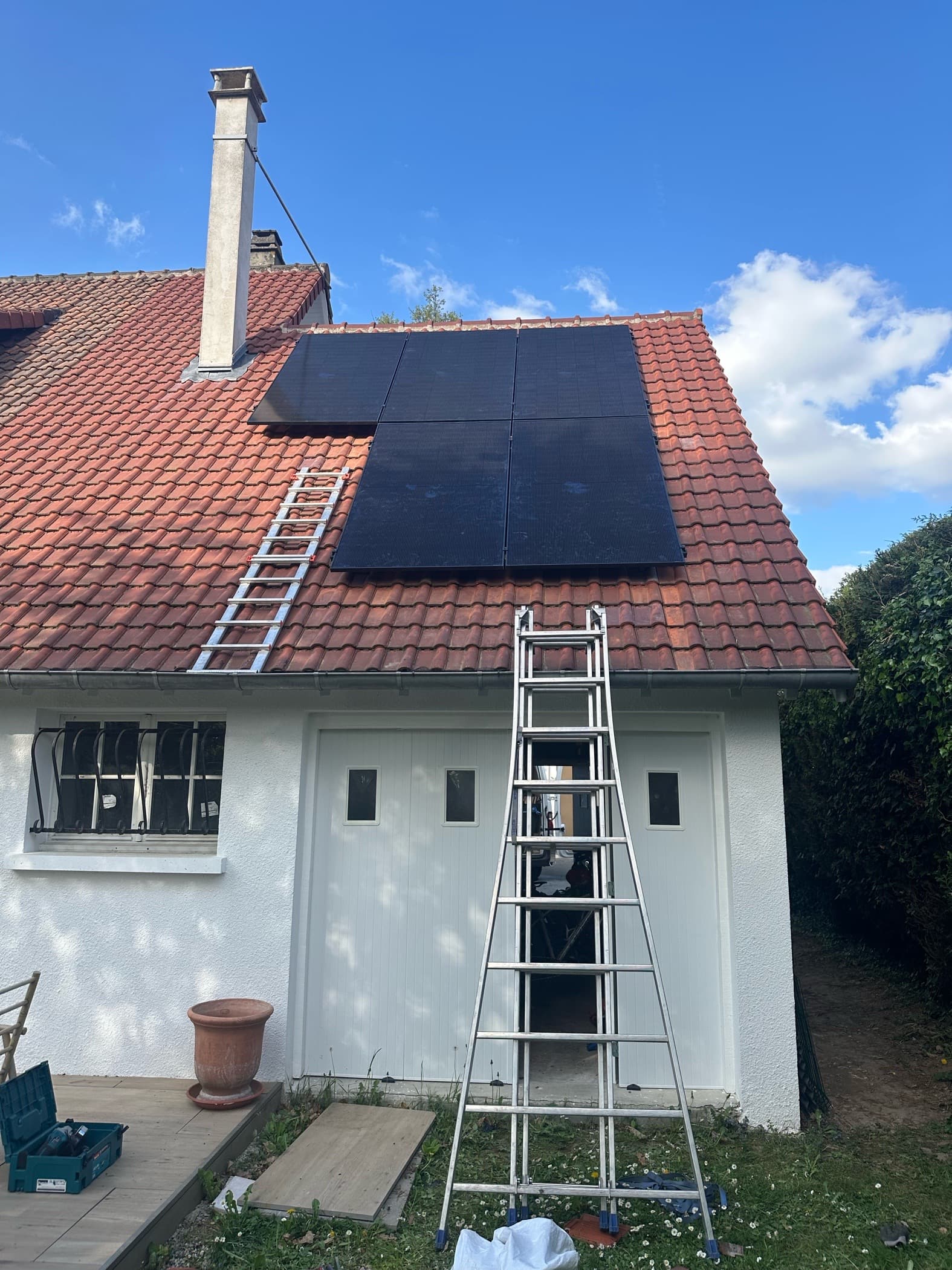 Installation photovoltaïque de 3.0 kWc à Sainte-Geneviève-des-Bois