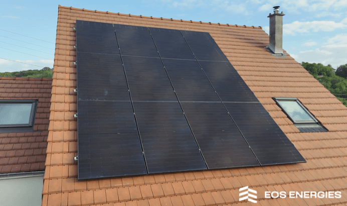 Installation photovoltaïque de 6.0 kWc à Gometz-le-Châtel