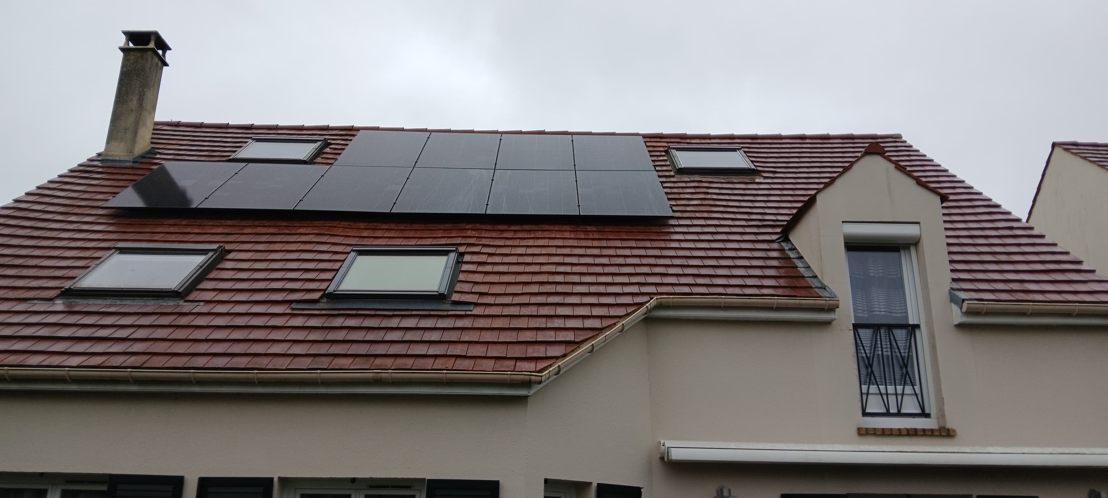 Installation photovoltaïque de 5.0 kWc à Courdimanche