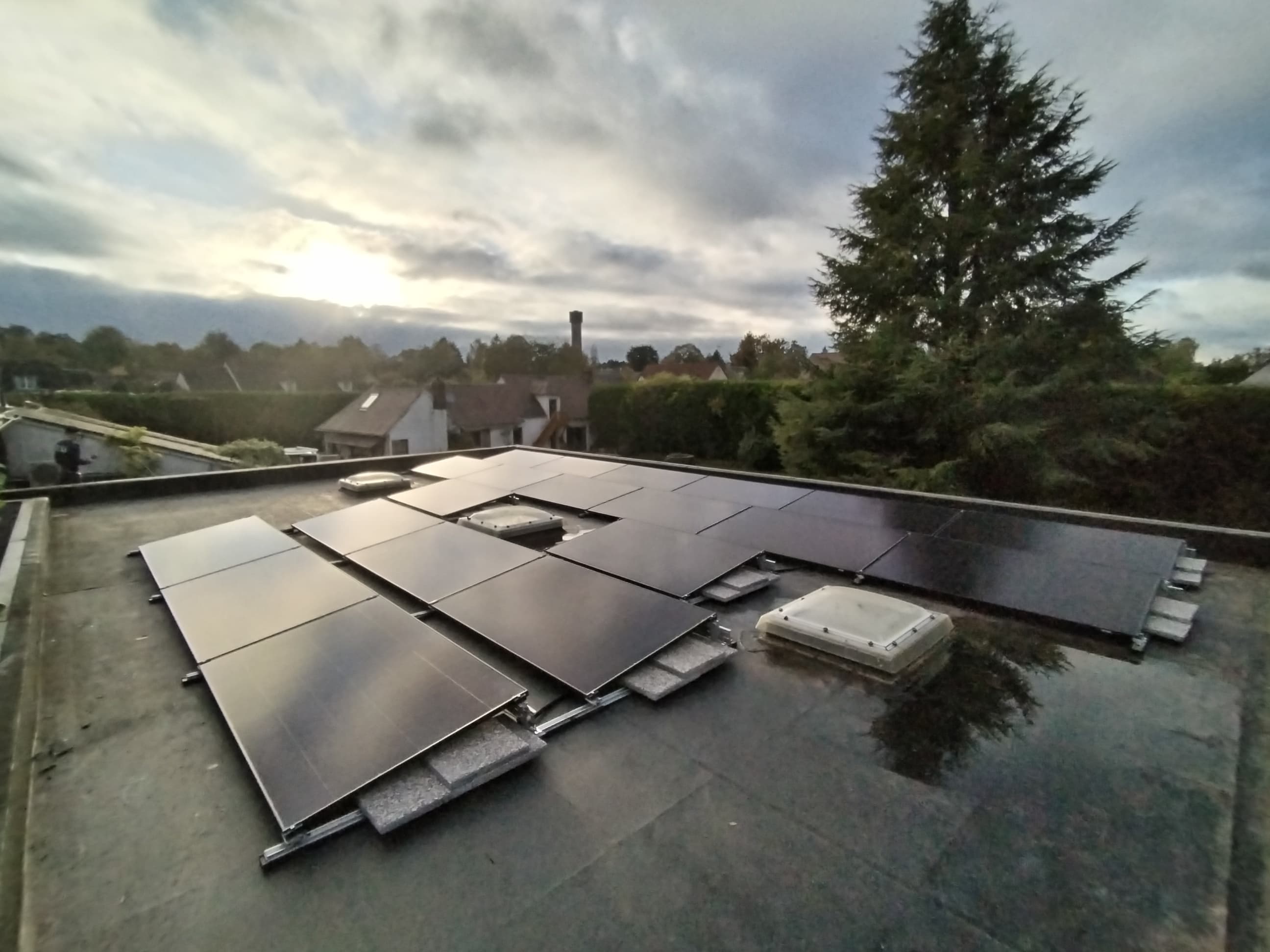 Installation photovoltaïque de 10.0 kWc à Senantes