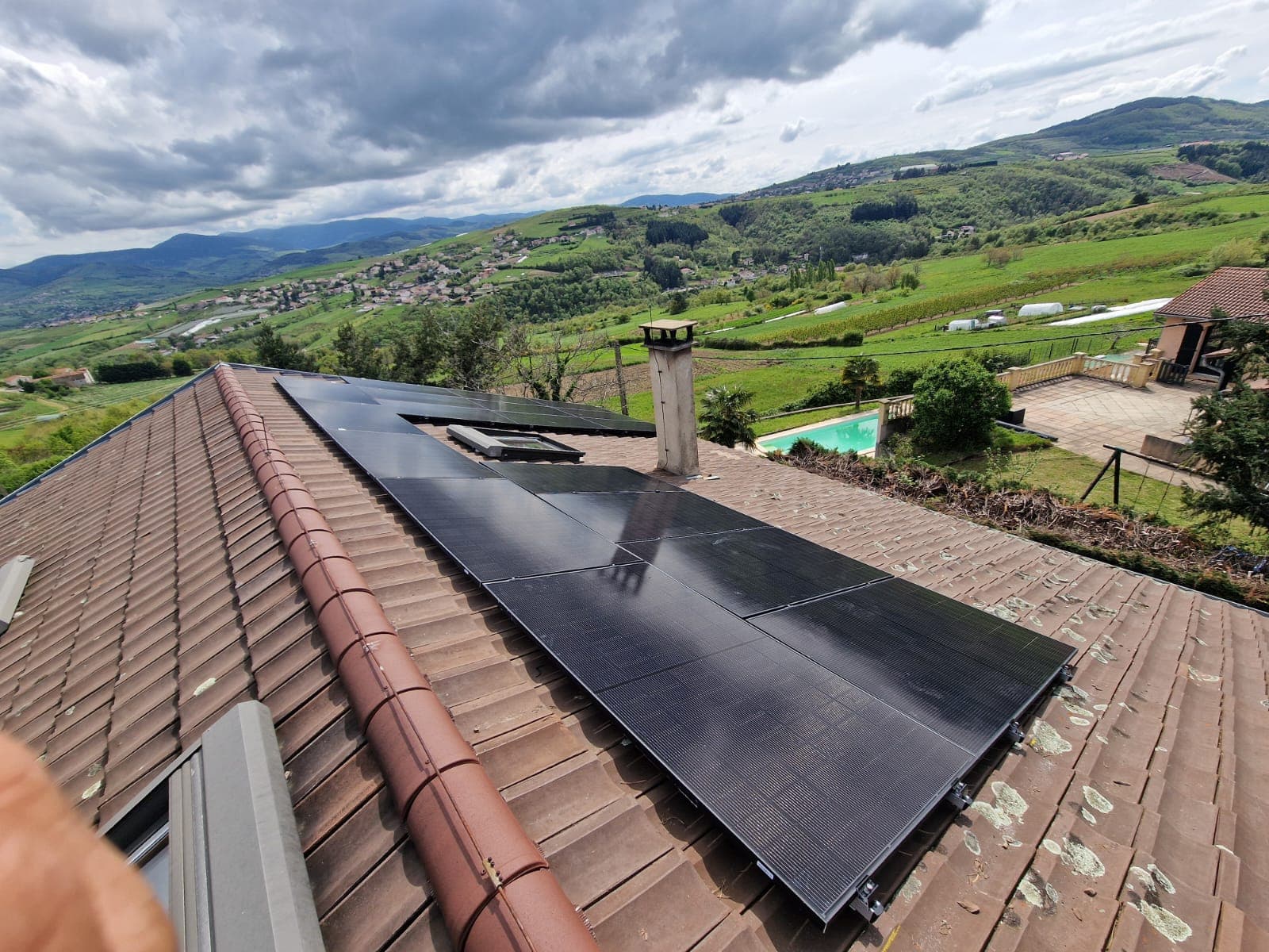 Installation photovoltaïque de 9.0 kWc à Genilac