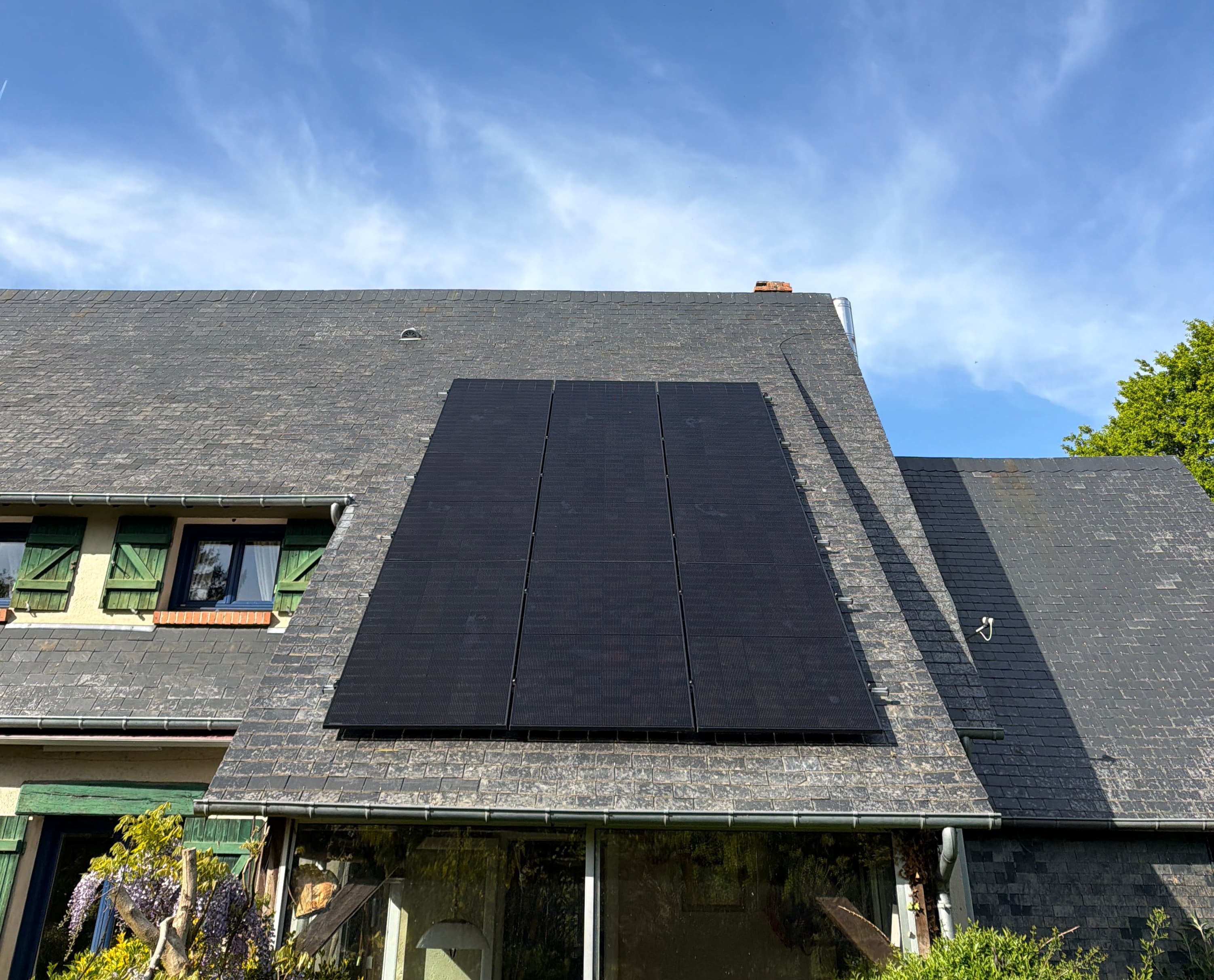 Installation photovoltaïque de 4.5 kWc à Genneville