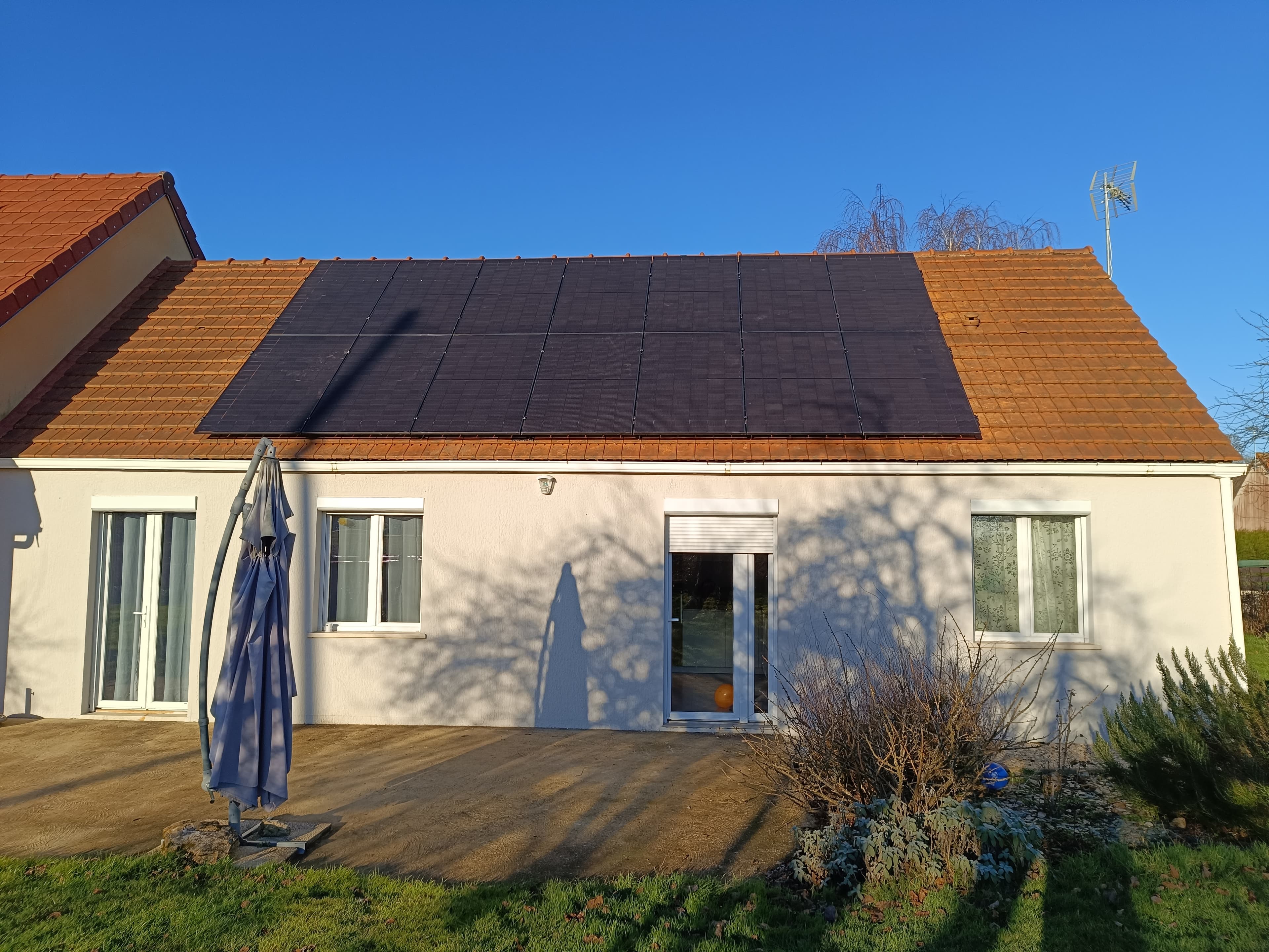 Installation photovoltaïque de 7.0 kWc à Orcemont