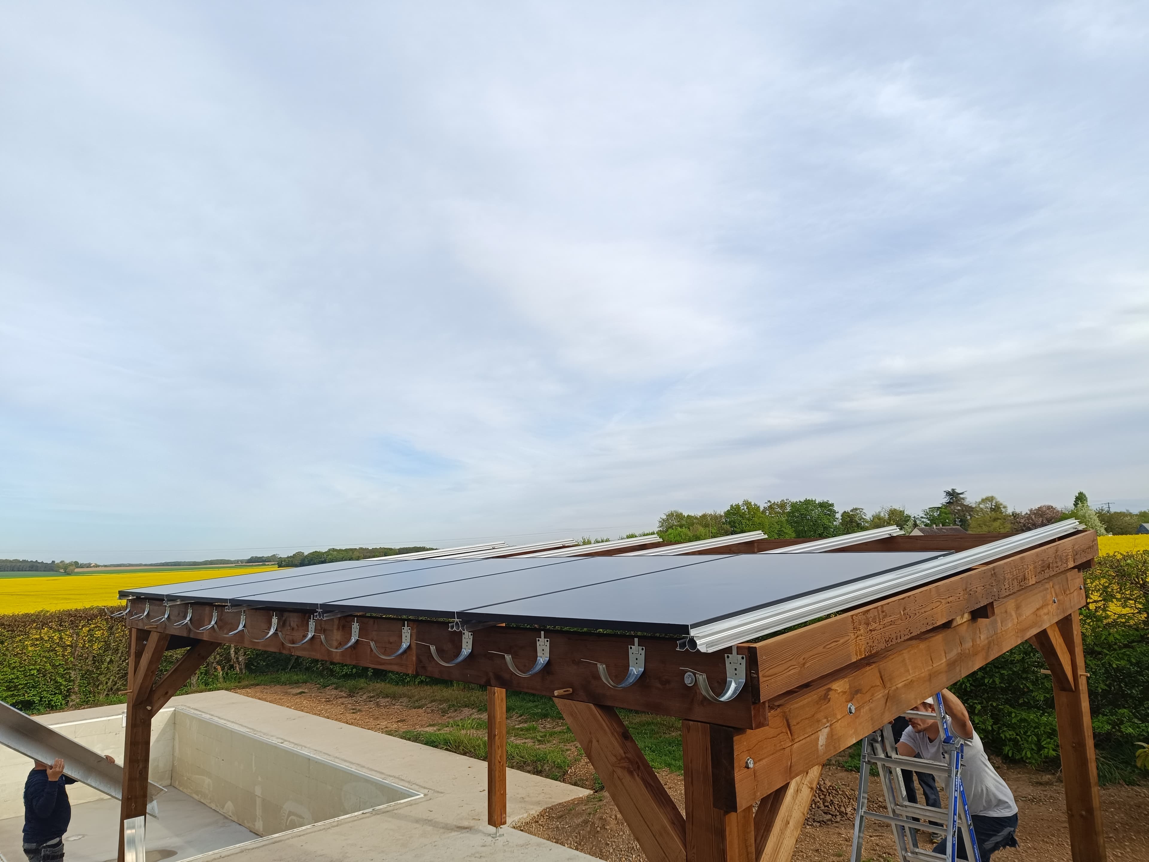 Installation photovoltaïque de 5.0 kWc à La Chapelle-sur-Aveyron