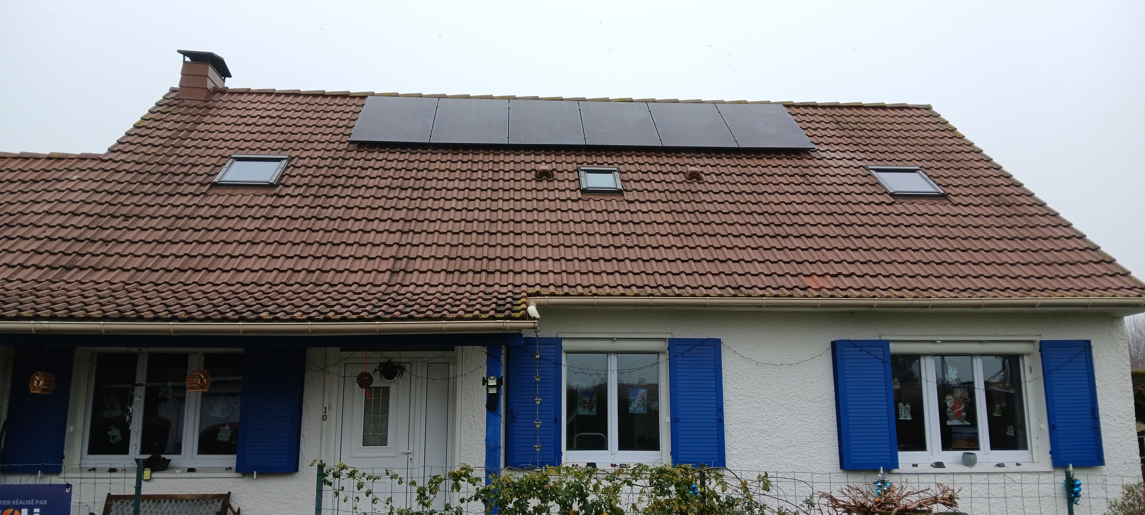 Installation photovoltaïque de 3.0 kWc à Maffliers