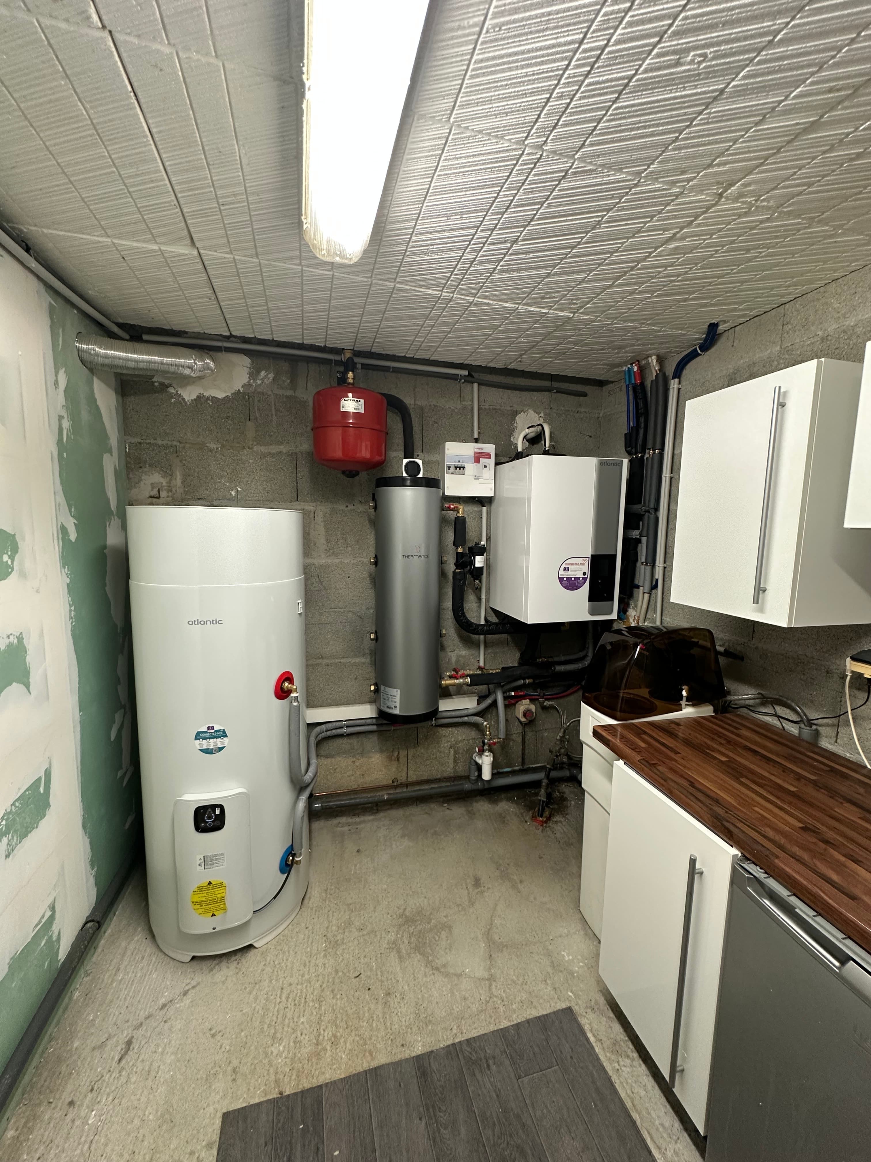 Pompe à chaleur air-eau de 9 kW à Morestel