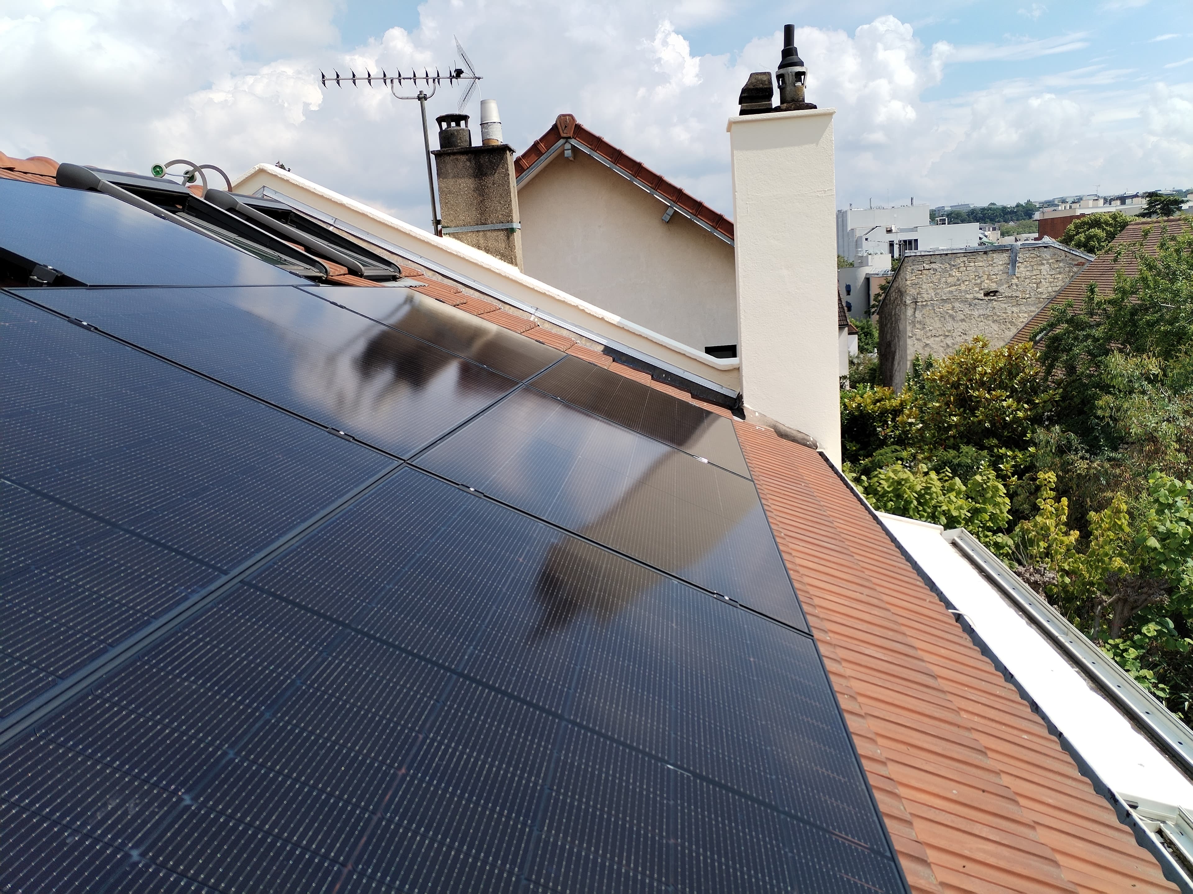 Installation photovoltaïque de 2.975 kWc à Clamart