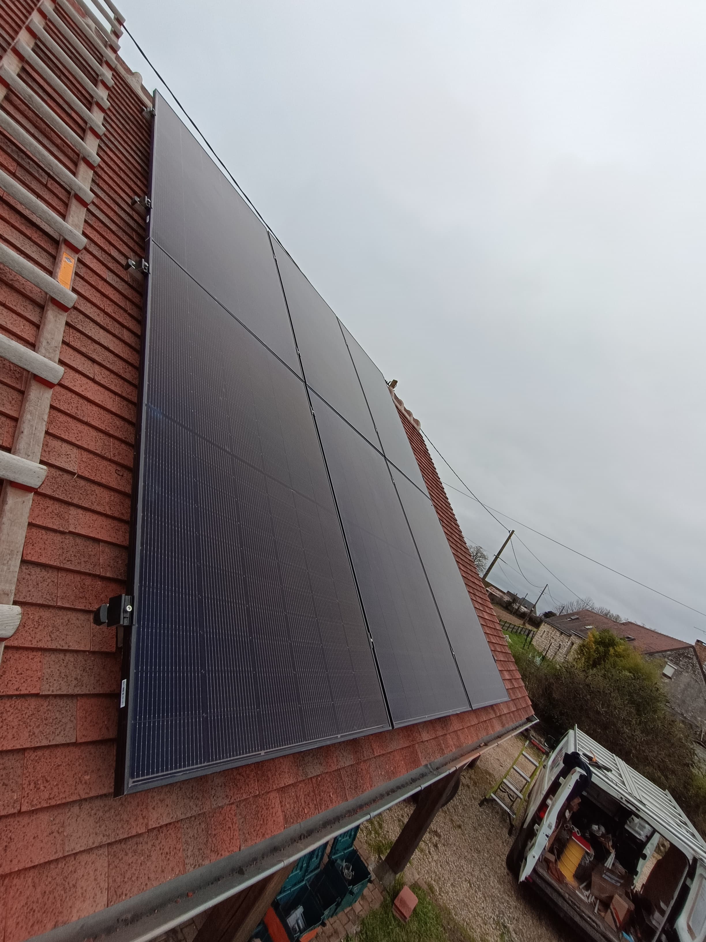 Installation photovoltaïque de 3.0 kWc à Saint-Épain