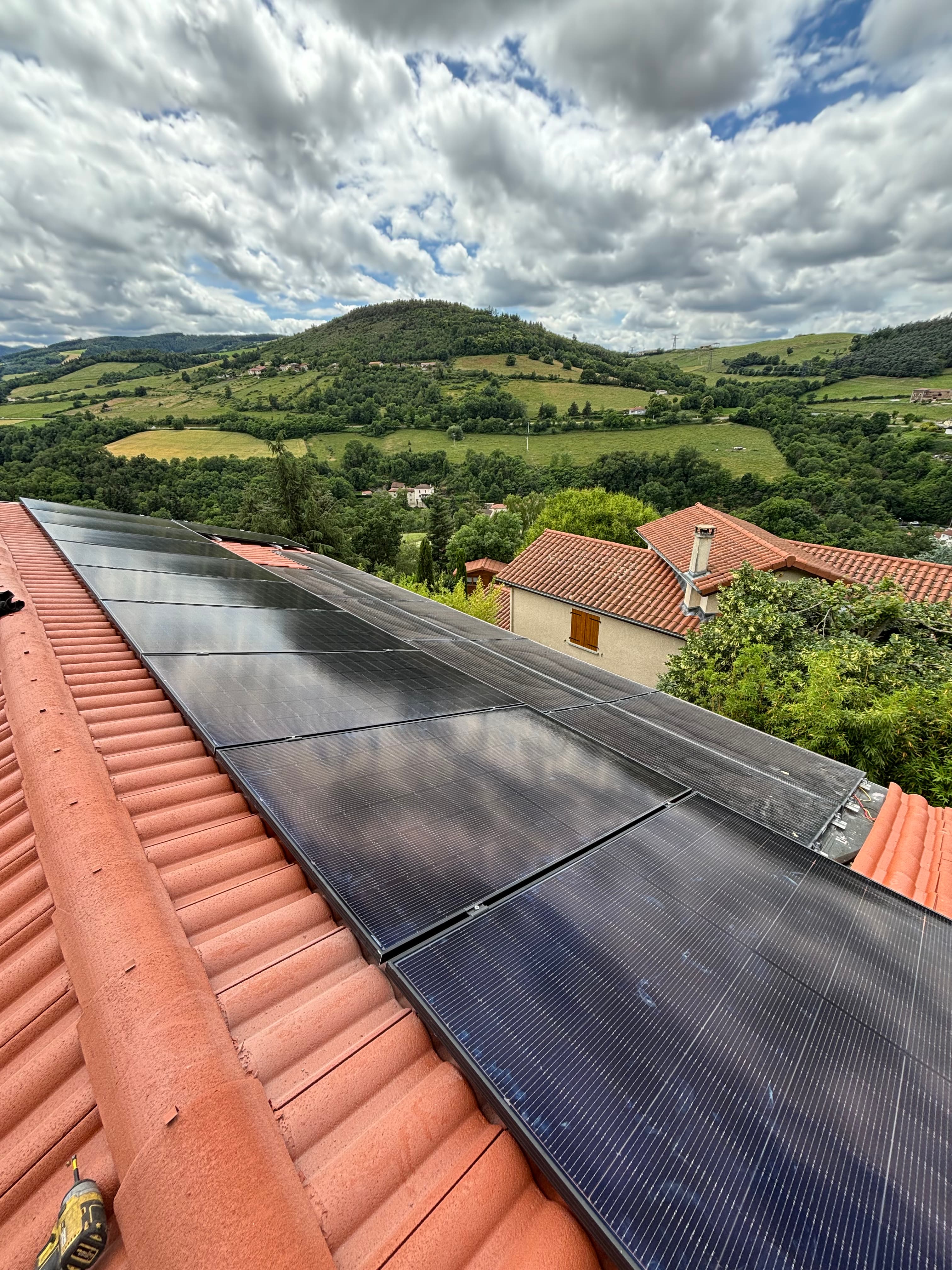 Installation photovoltaïque de 5.0 kWc à Saint-Paul-en-Jarez
