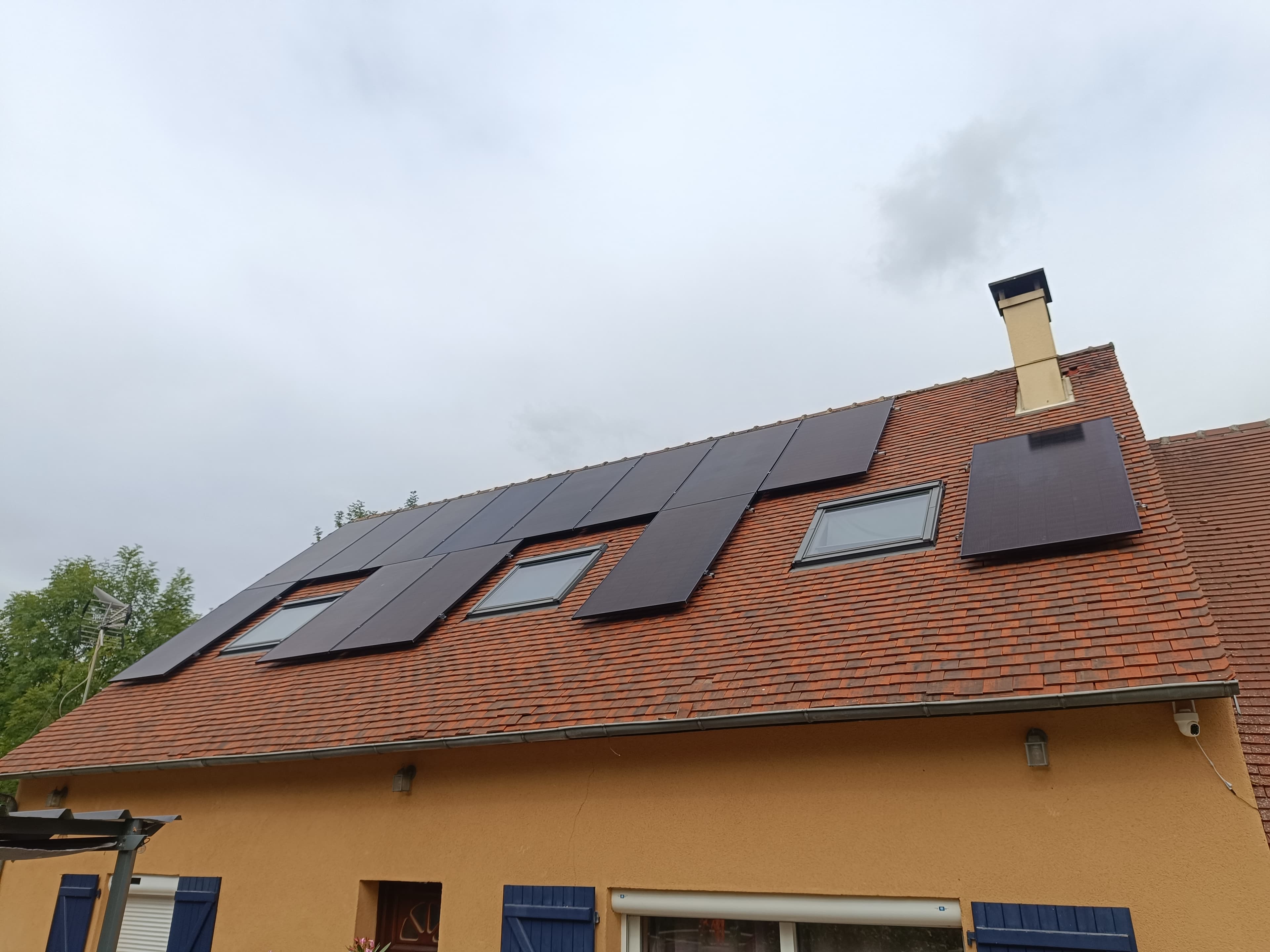 Installation photovoltaïque de 7.8 kWc à Ormoy (91)