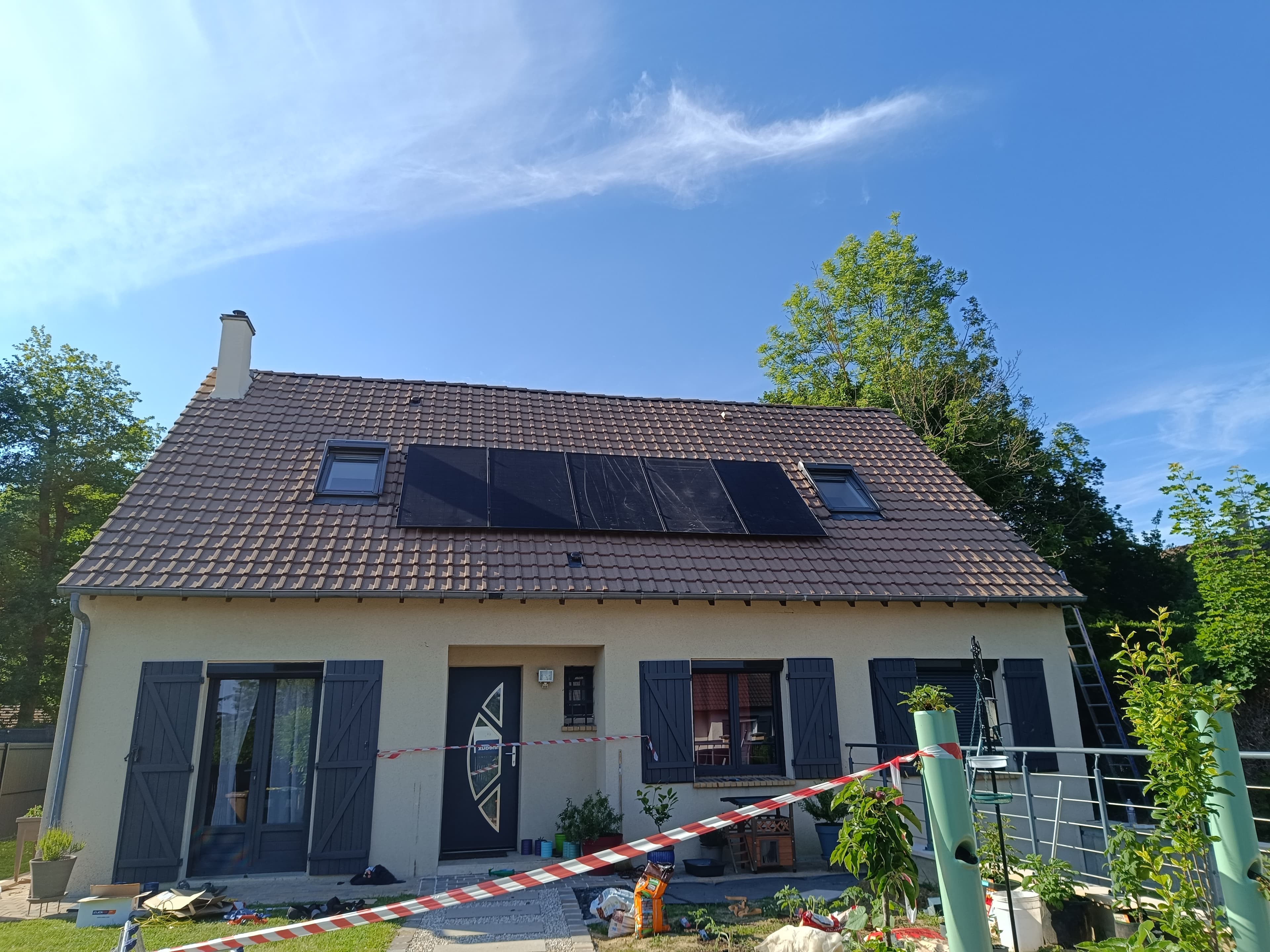 Installation photovoltaïque de 3.0 kWc à Tacoignières