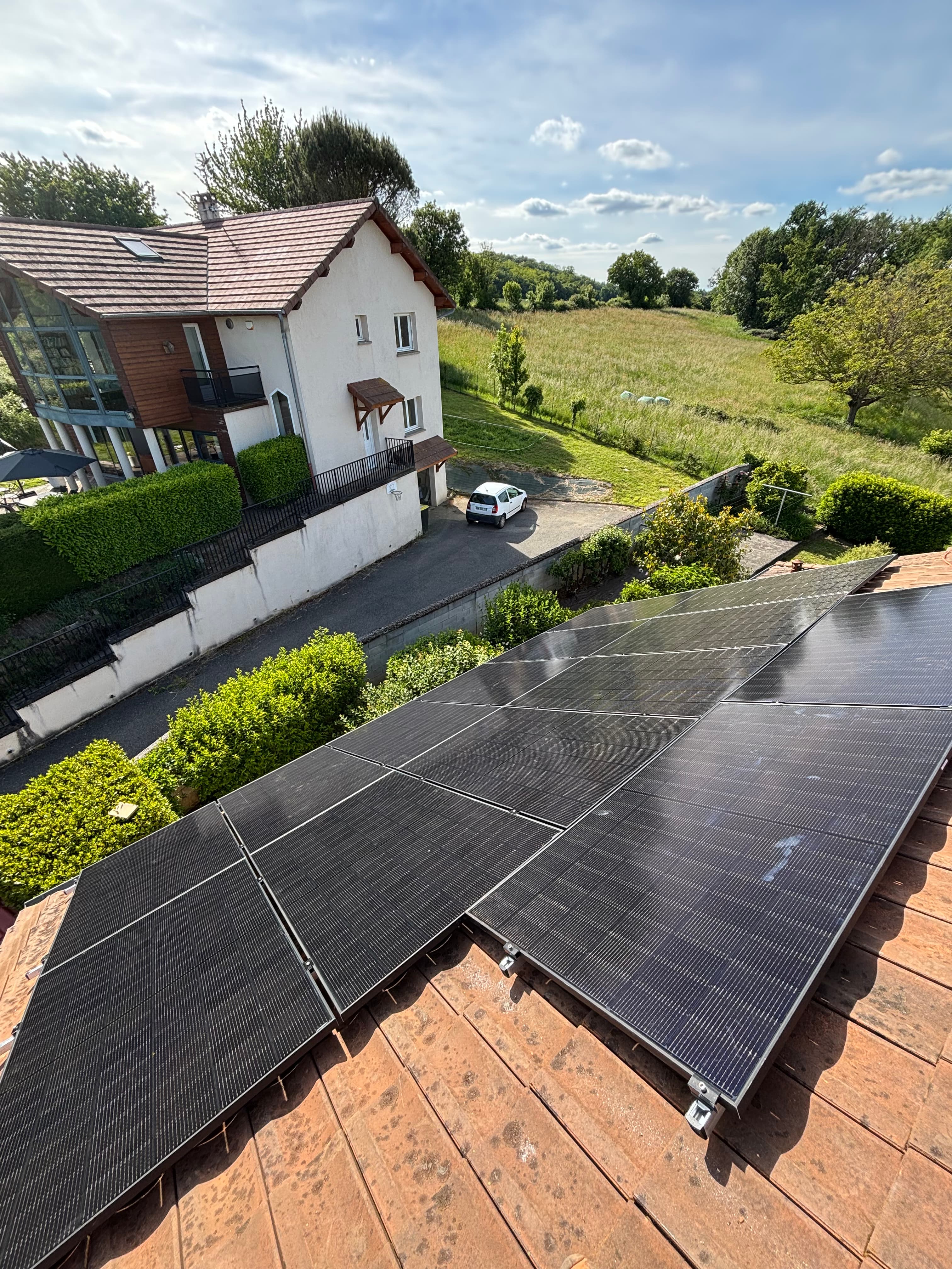 Installation photovoltaïque de 9.0 kWc à Morestel