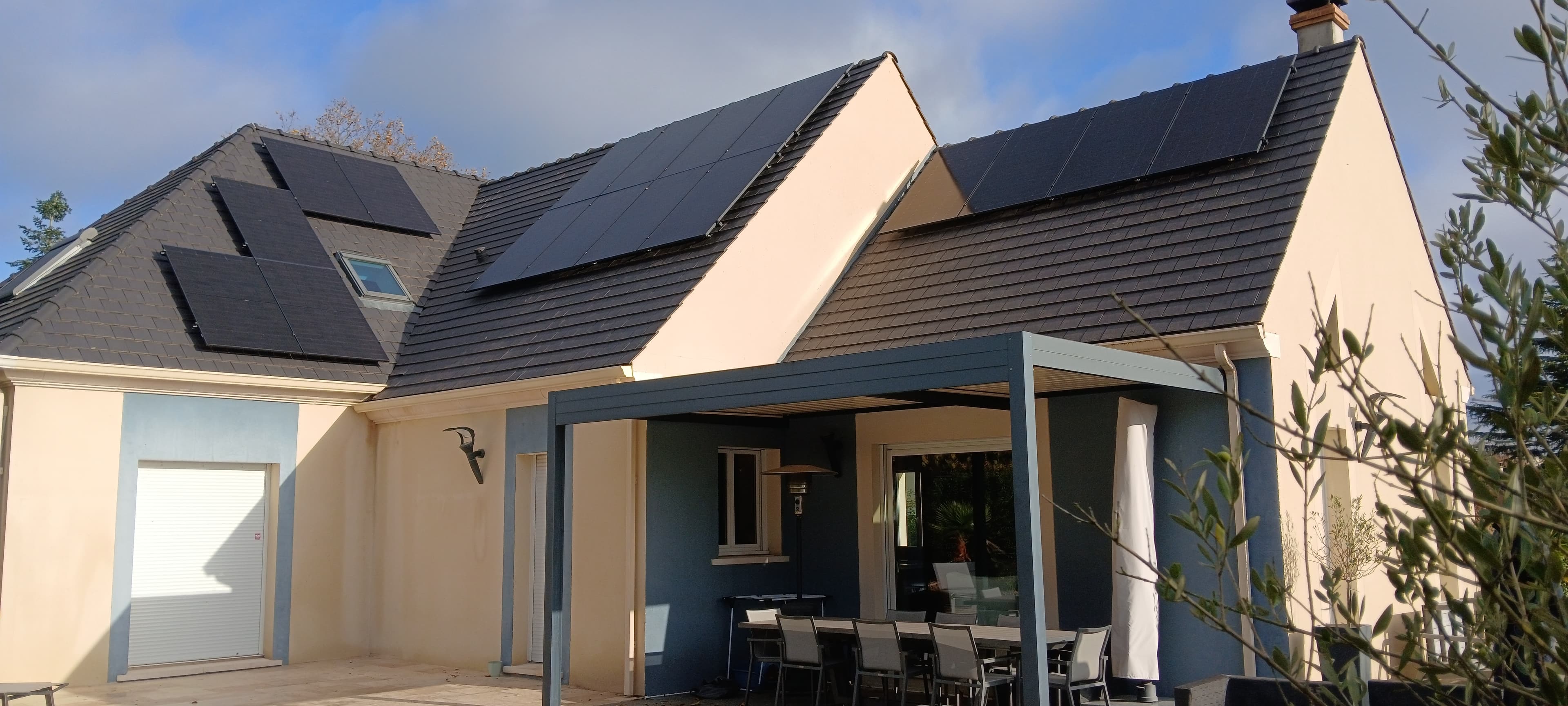 Installation photovoltaïque de 16.0 kWc à Villennes-sur-Seine