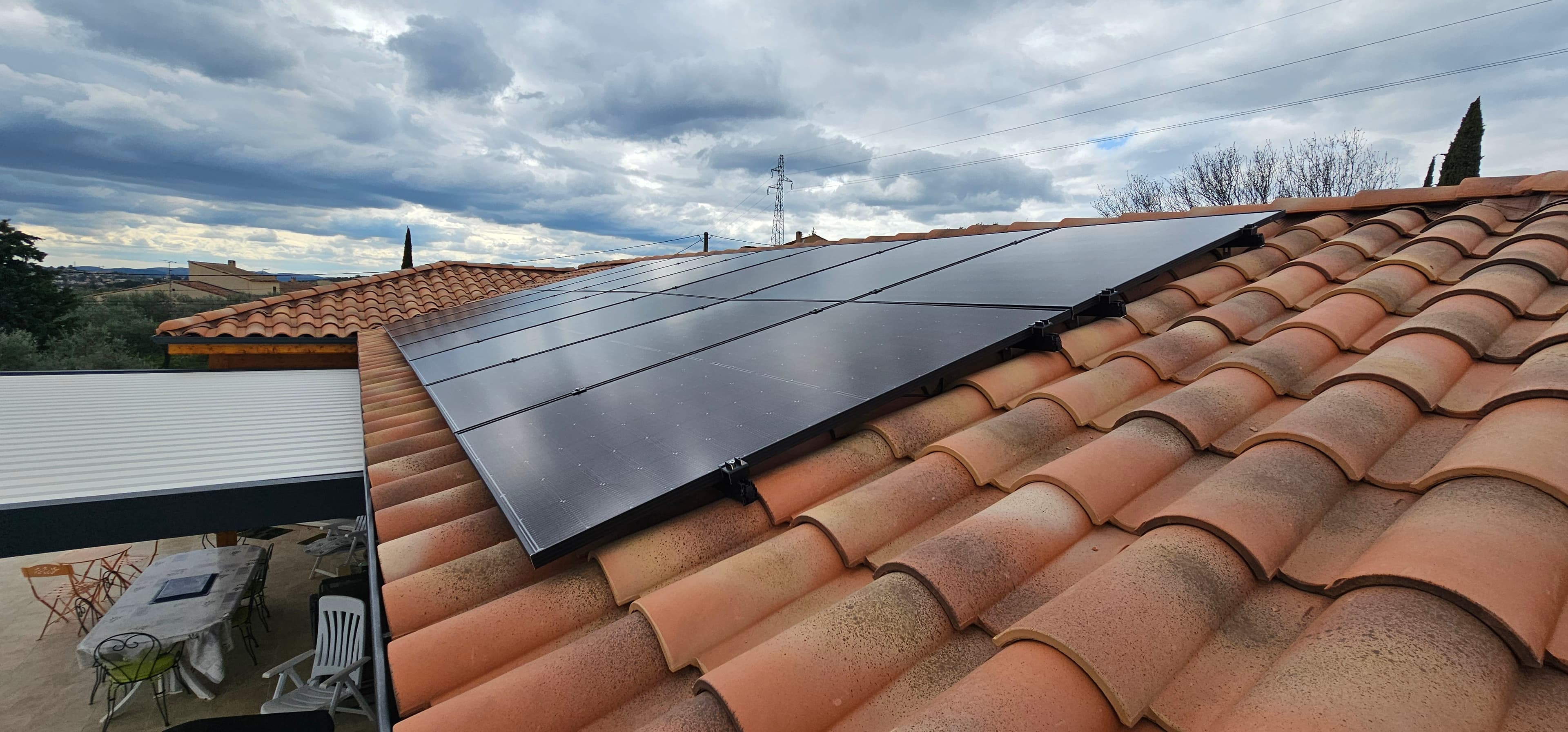 Installation photovoltaïque de 6.16 kWc à Manosque