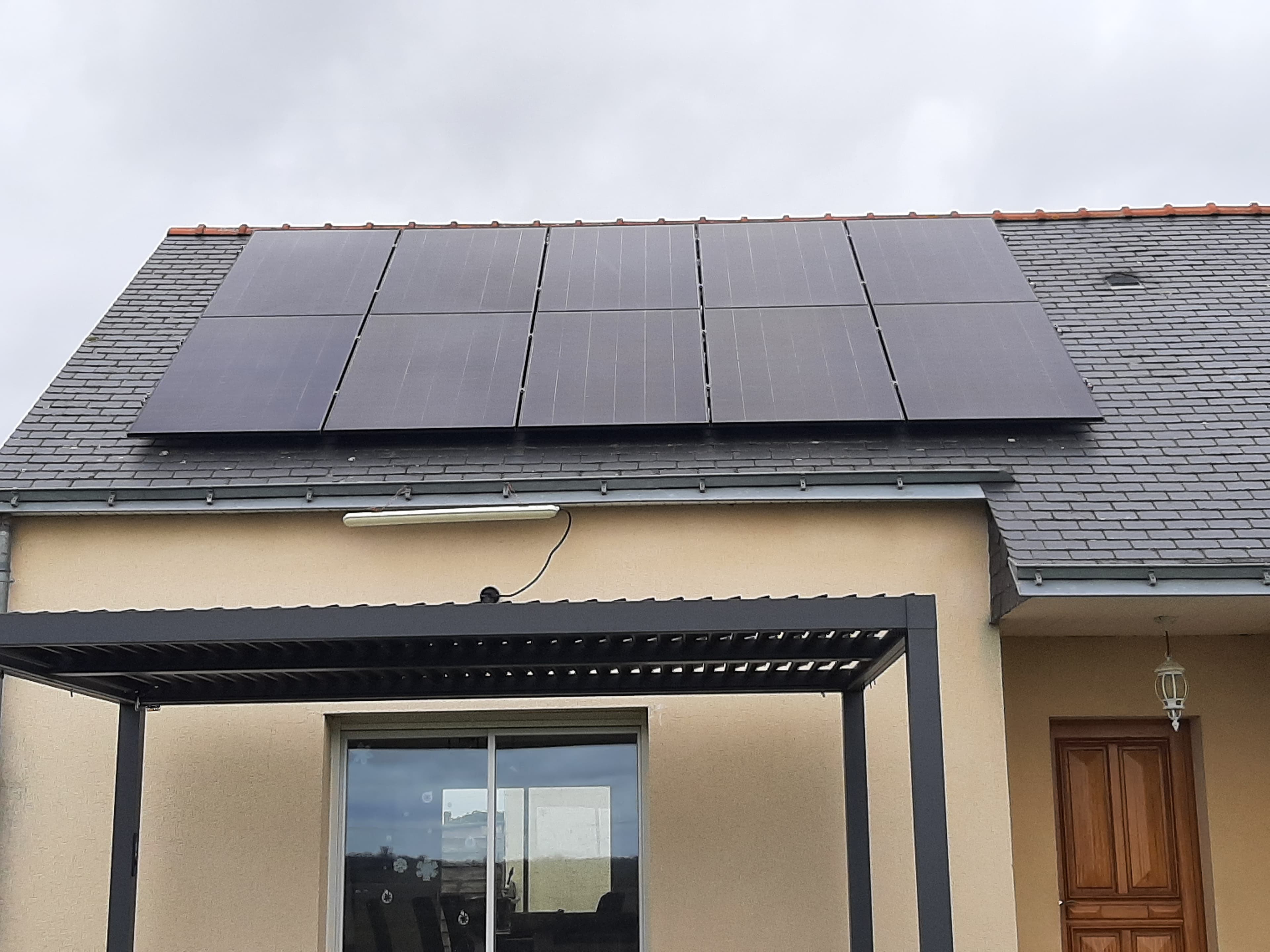 Installation photovoltaïque de 7.5 kWc à Bellevigne-en-Layon