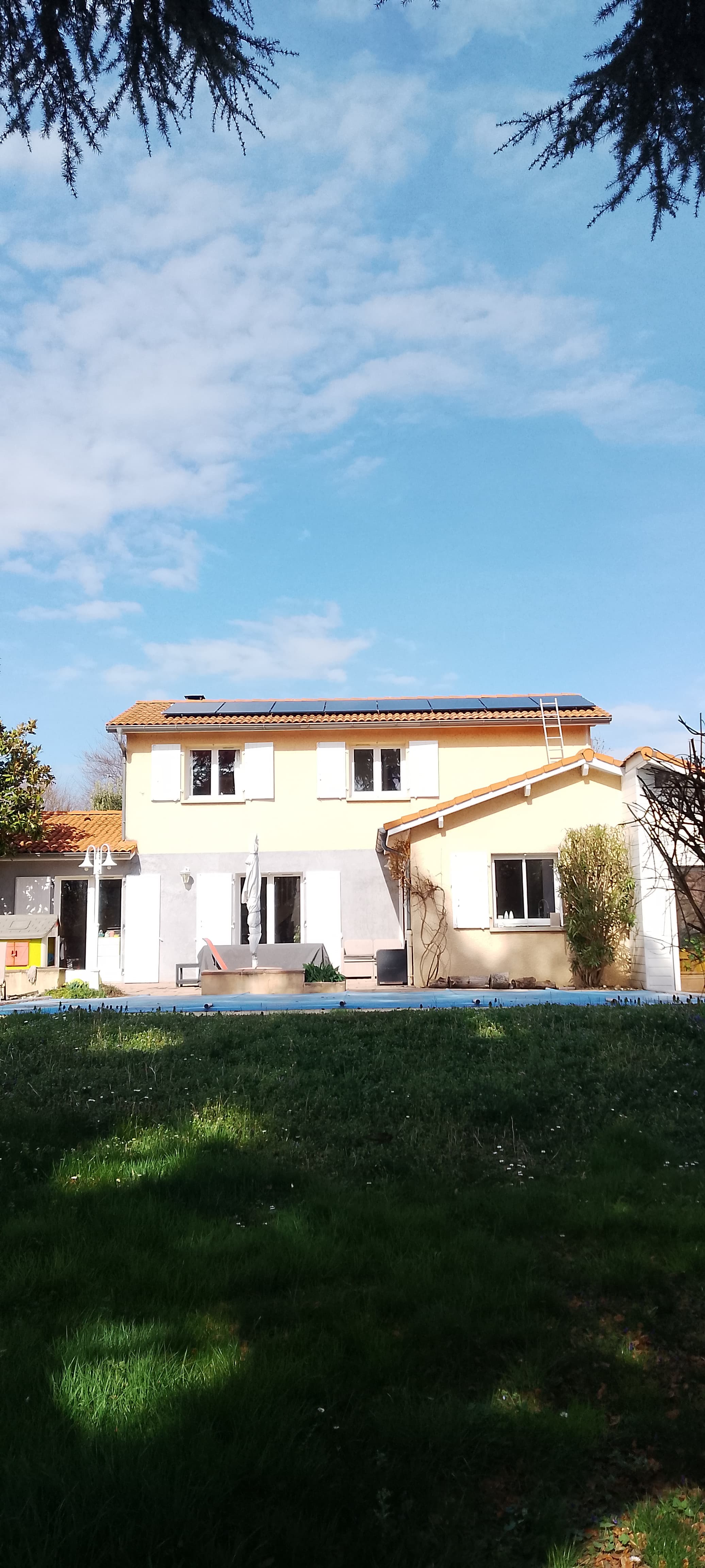 Installation photovoltaïque de 7.0 kWc à Saint-Laurent-d'Agny