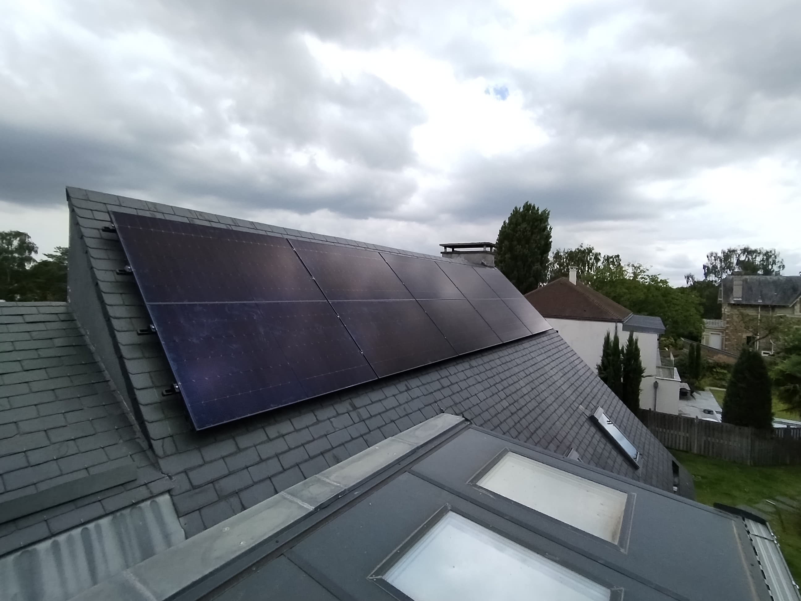 Installation photovoltaïque de 9.0 kWc à Plescop