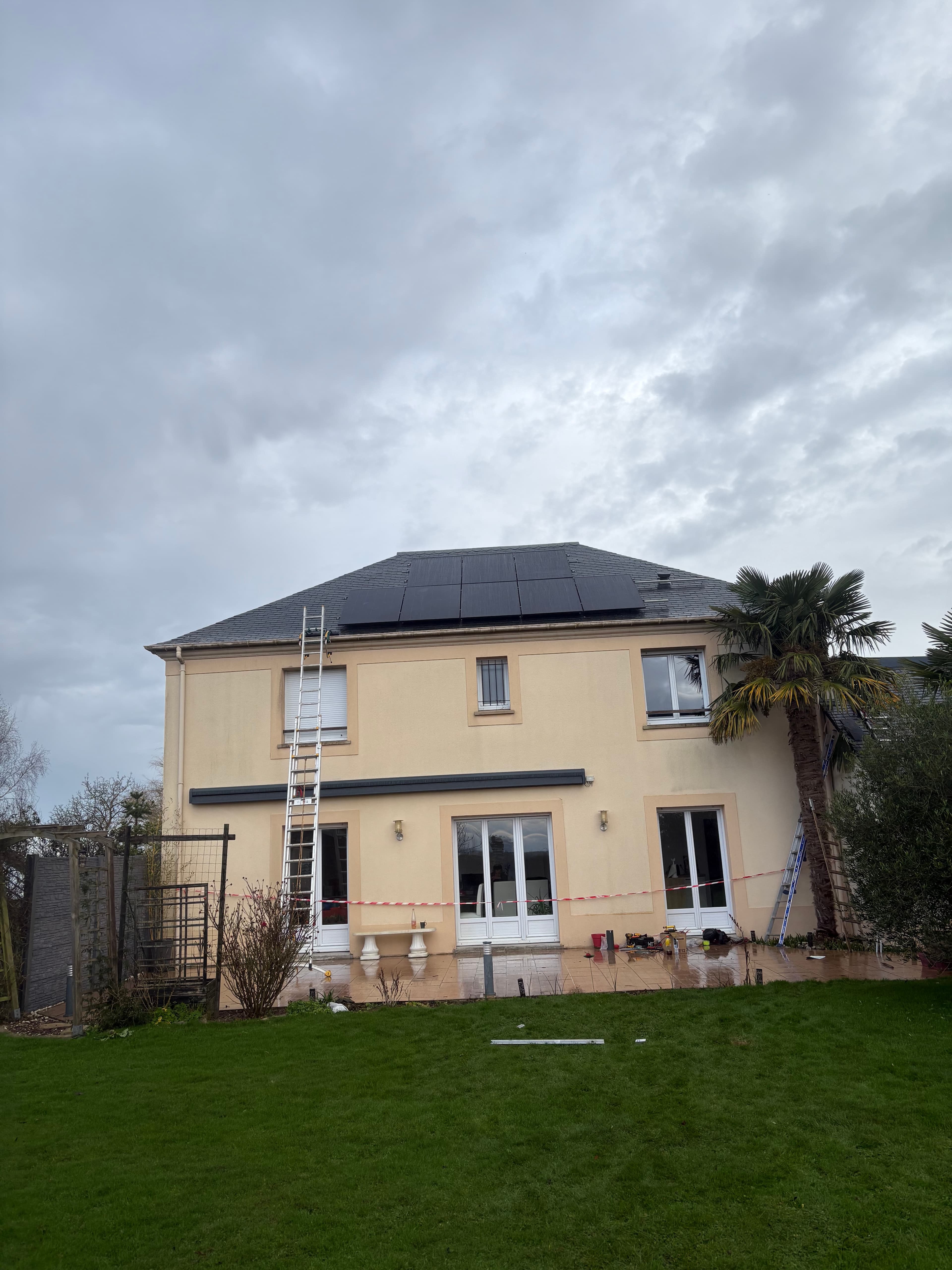 Installation photovoltaïque de 4.0 kWc à Bosc-Guérard-Saint-Adrien