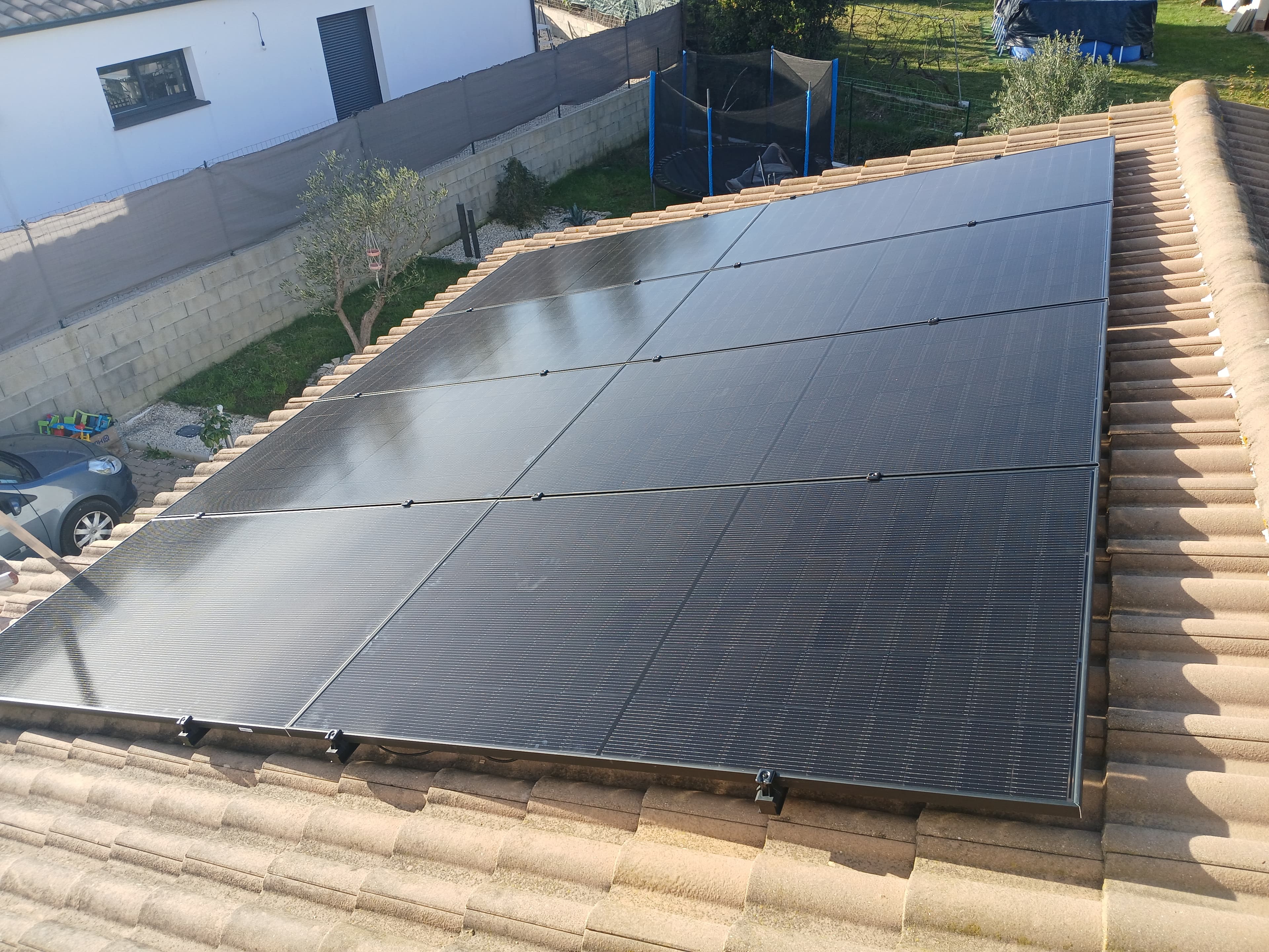 Installation photovoltaïque de 6 kWc + Batterie virtuelle à Saint-Mamert-du-Gard