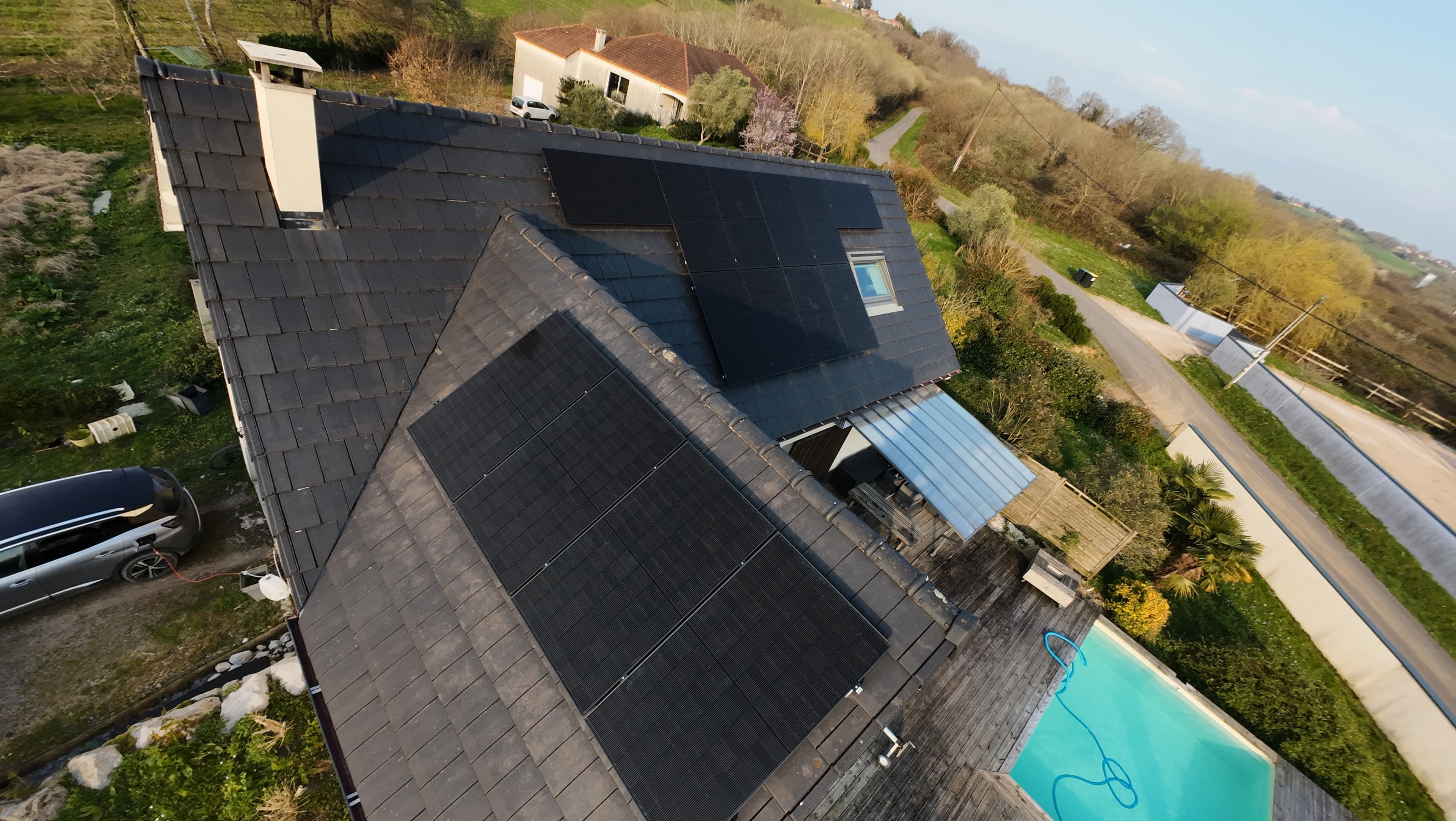 Installation photovoltaïque de 7.0 kWc à Aubin