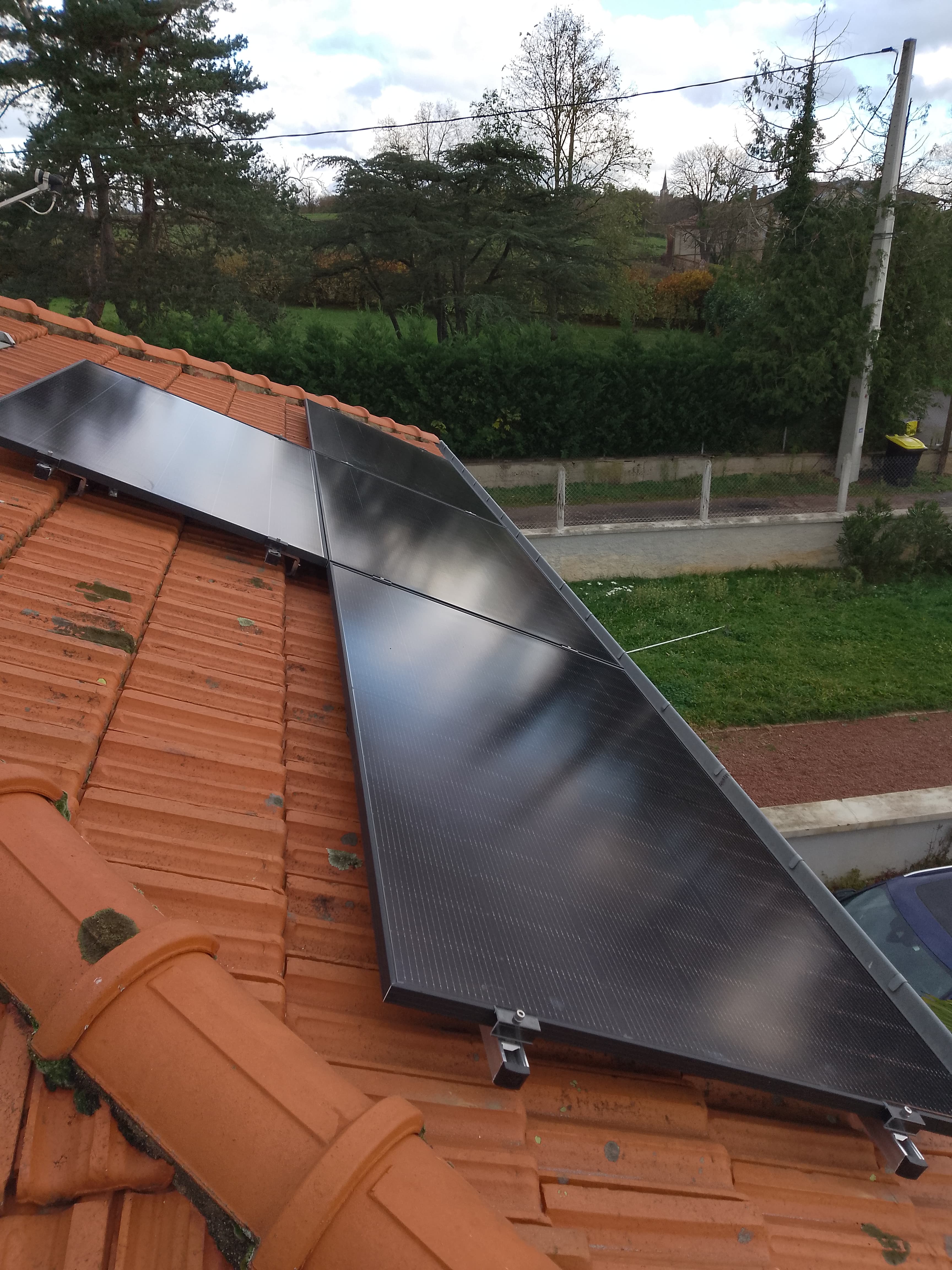 Installation photovoltaïque de 7.0 kWc à Perreux