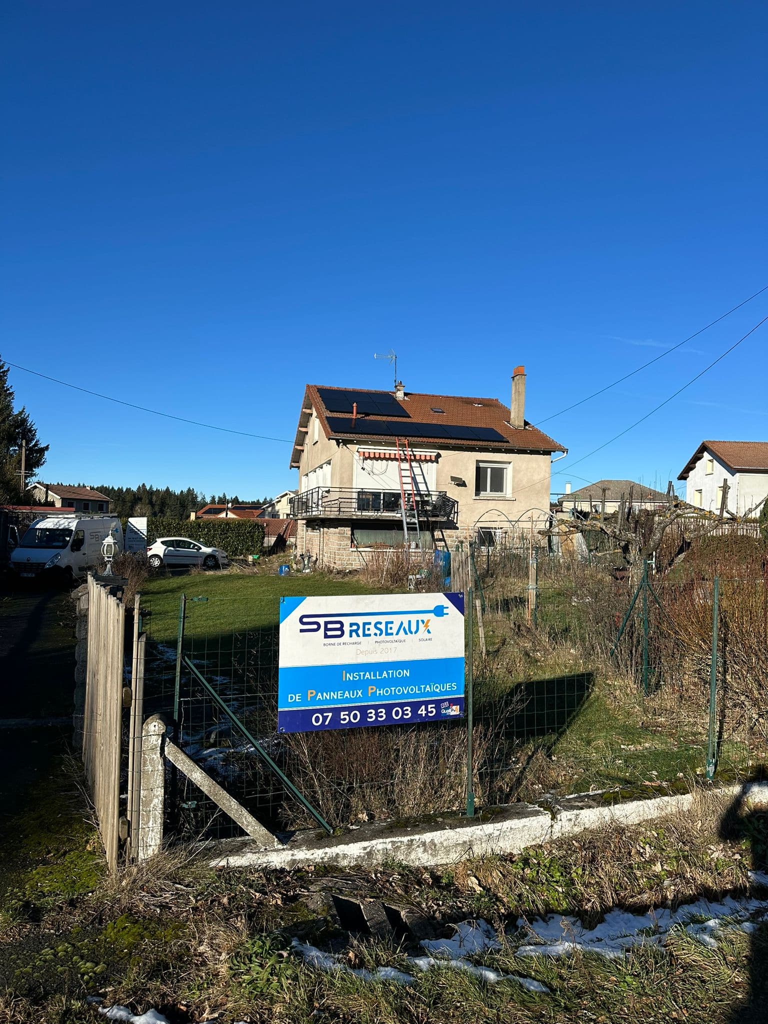 Installation photovoltaïque de 3.0 kWc à Montfaucon-en-Velay