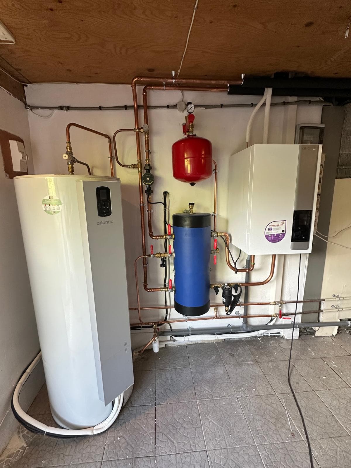 Pompe à chaleur air-eau de 8 kW à Pontcharra