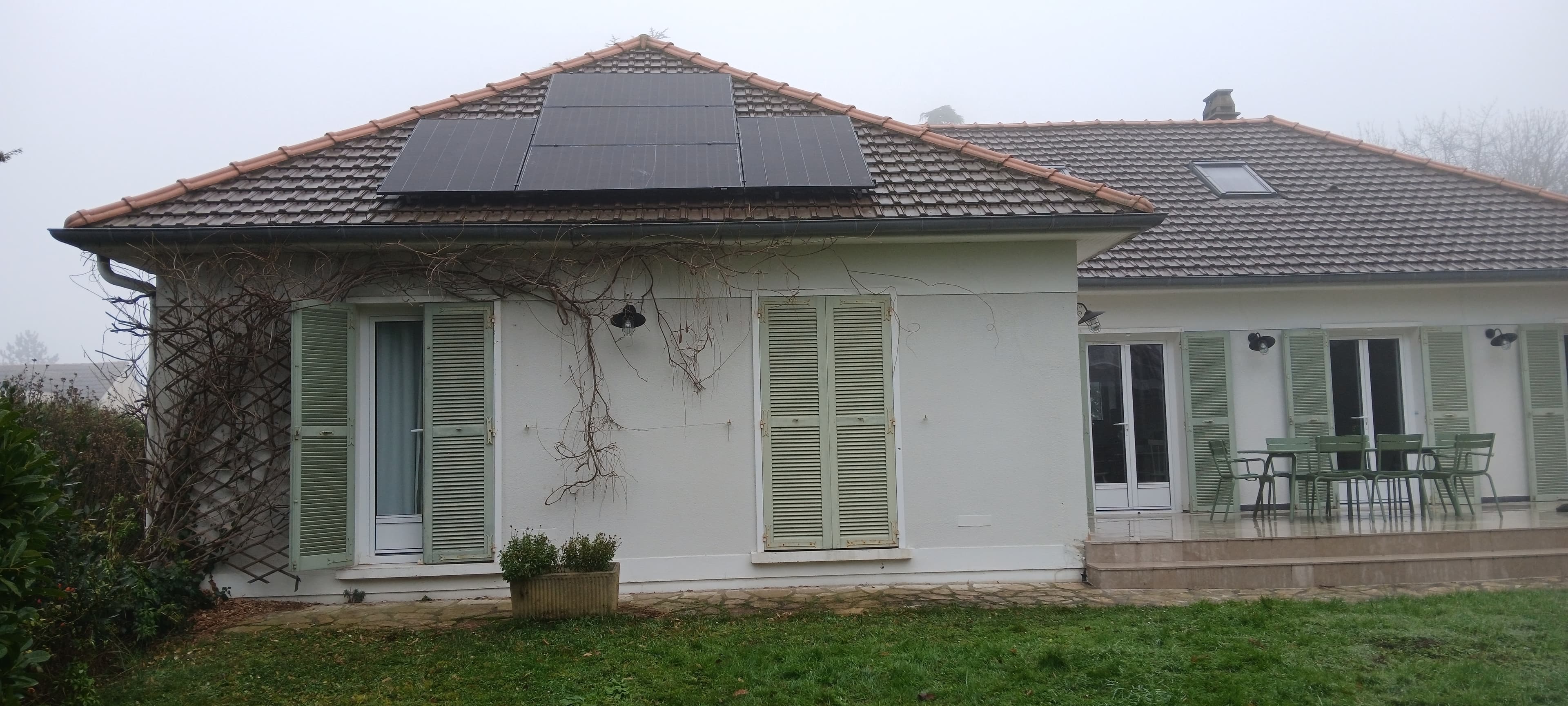 Installation photovoltaïque de 5.0 kWc à Bougival