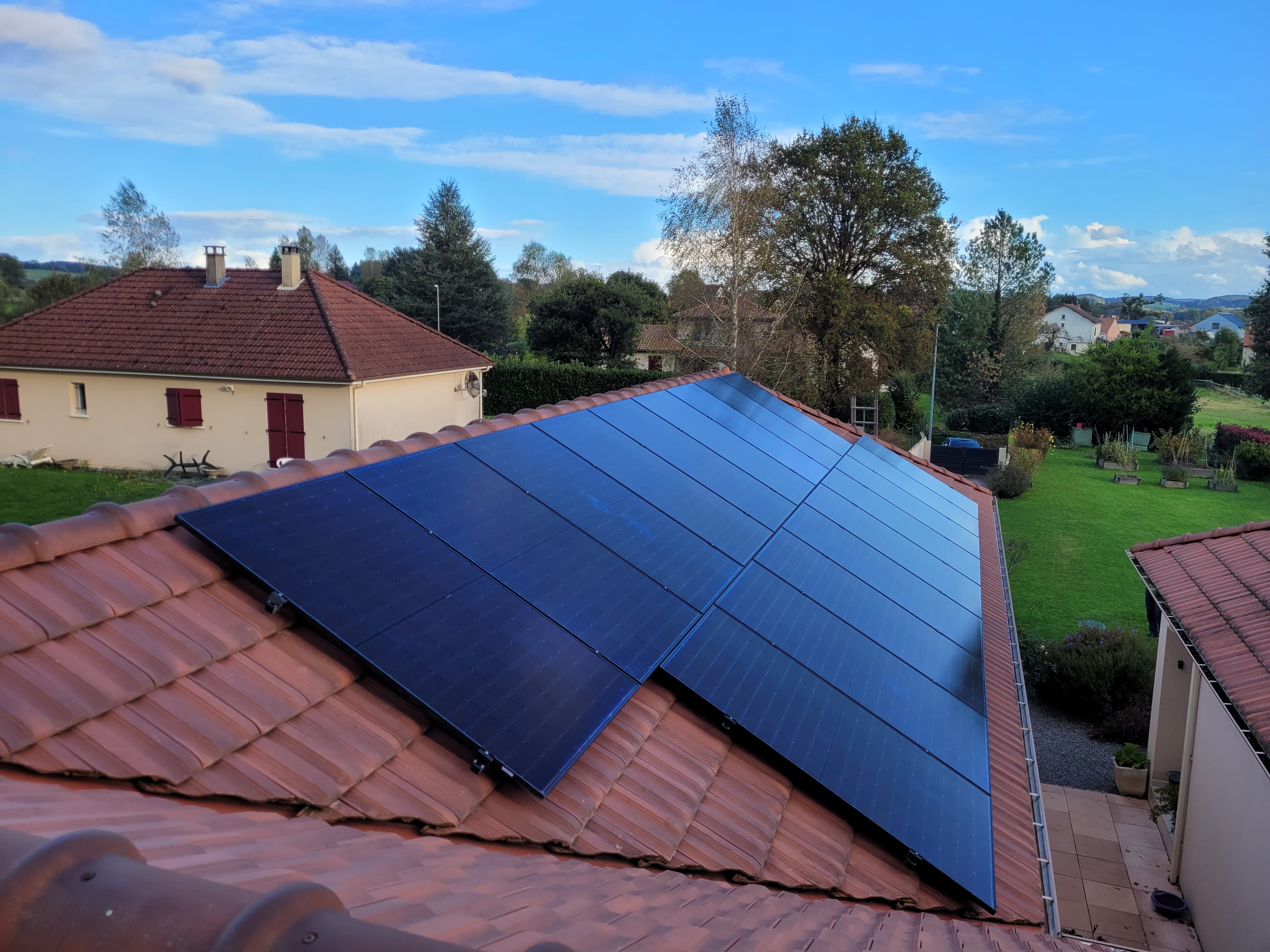 Installation photovoltaïque de 9.0 kWc à Pontarion