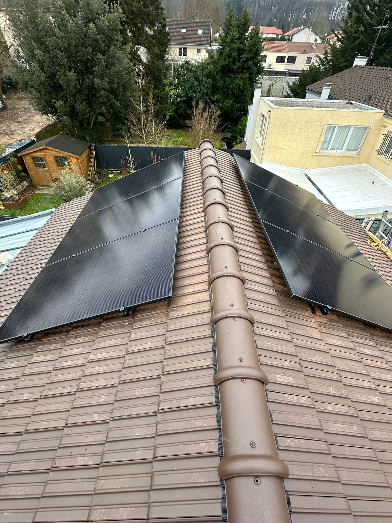 Installation photovoltaïque de 3.0 kWc à Fontenay-le-Fleury